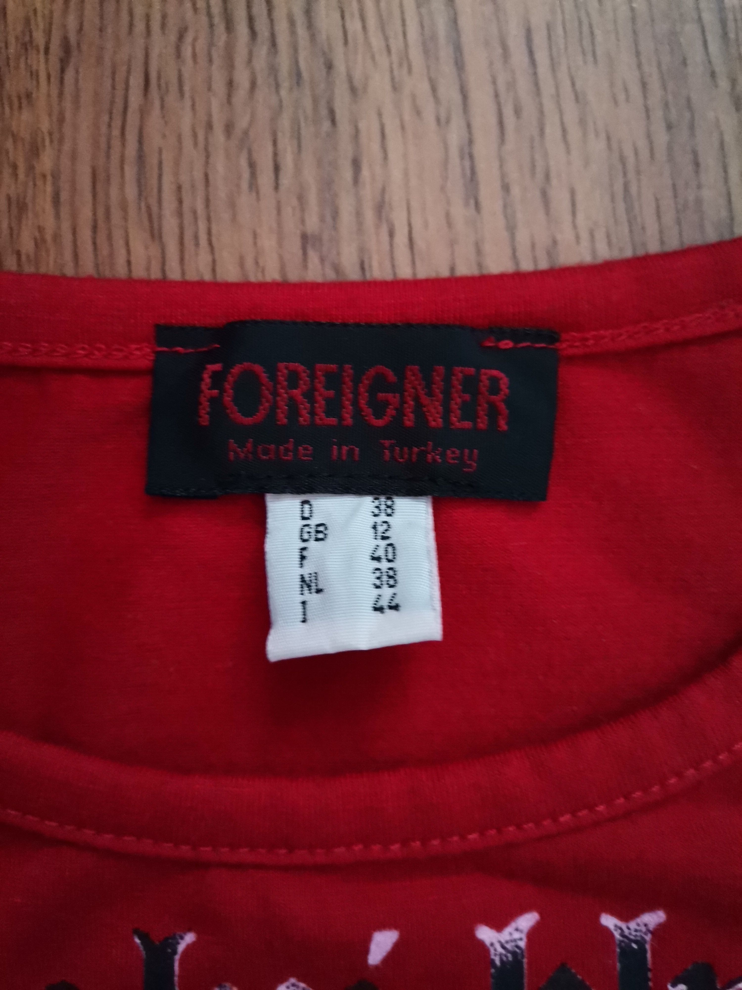 Vintage Vintage Foreigner Women's Floral Poem Tank Top Size M / US 6-8 / IT 42-44 - 3 Thumbnail
