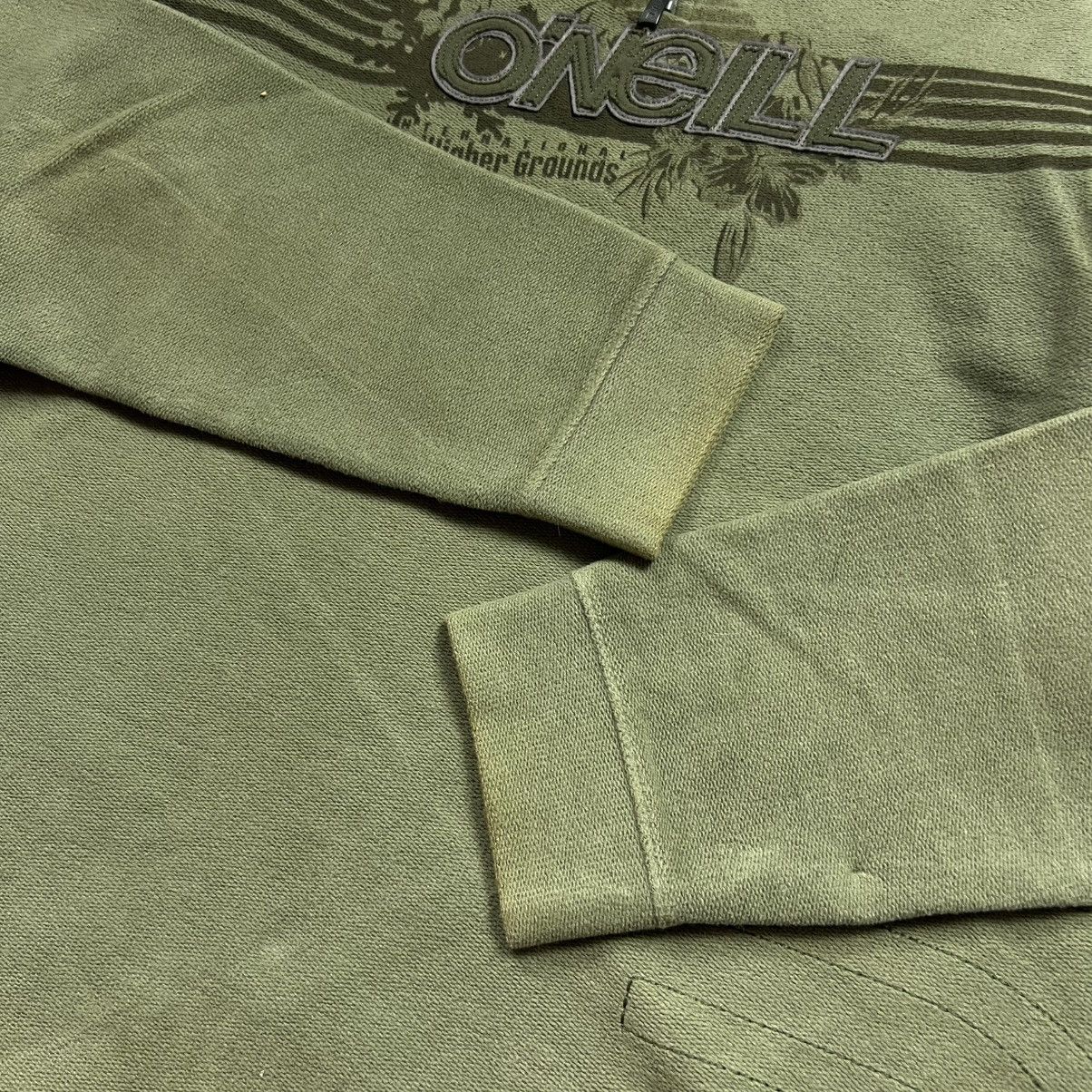 O'Neill 00s O’neill Vintage Y2K Surf Style Embroidered Logo 1/4 Zip Size US L / EU 52-54 / 3 - 7 Thumbnail