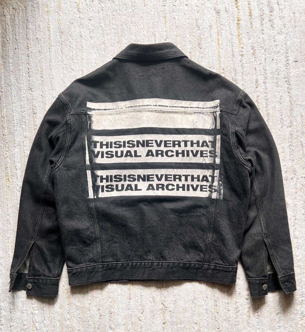 thisisneverthat Thisisneverthat Visual Archive Denim Jacket Size US M / EU 48-50 / 2 - 1 Thumbnail