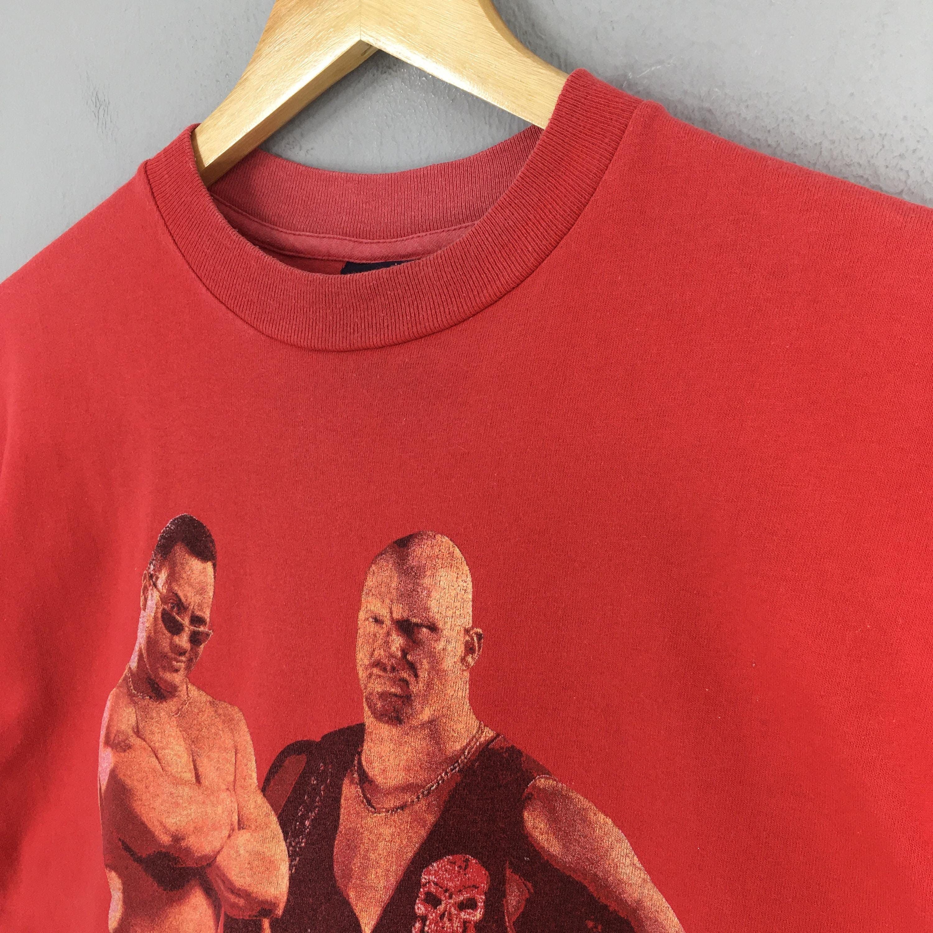 Vintage × WWE × WWF Vintage Y2K World Wrestling Entertainment Red Tshirt Medium Size US M / EU 48-50 / 2 - 3 Thumbnail