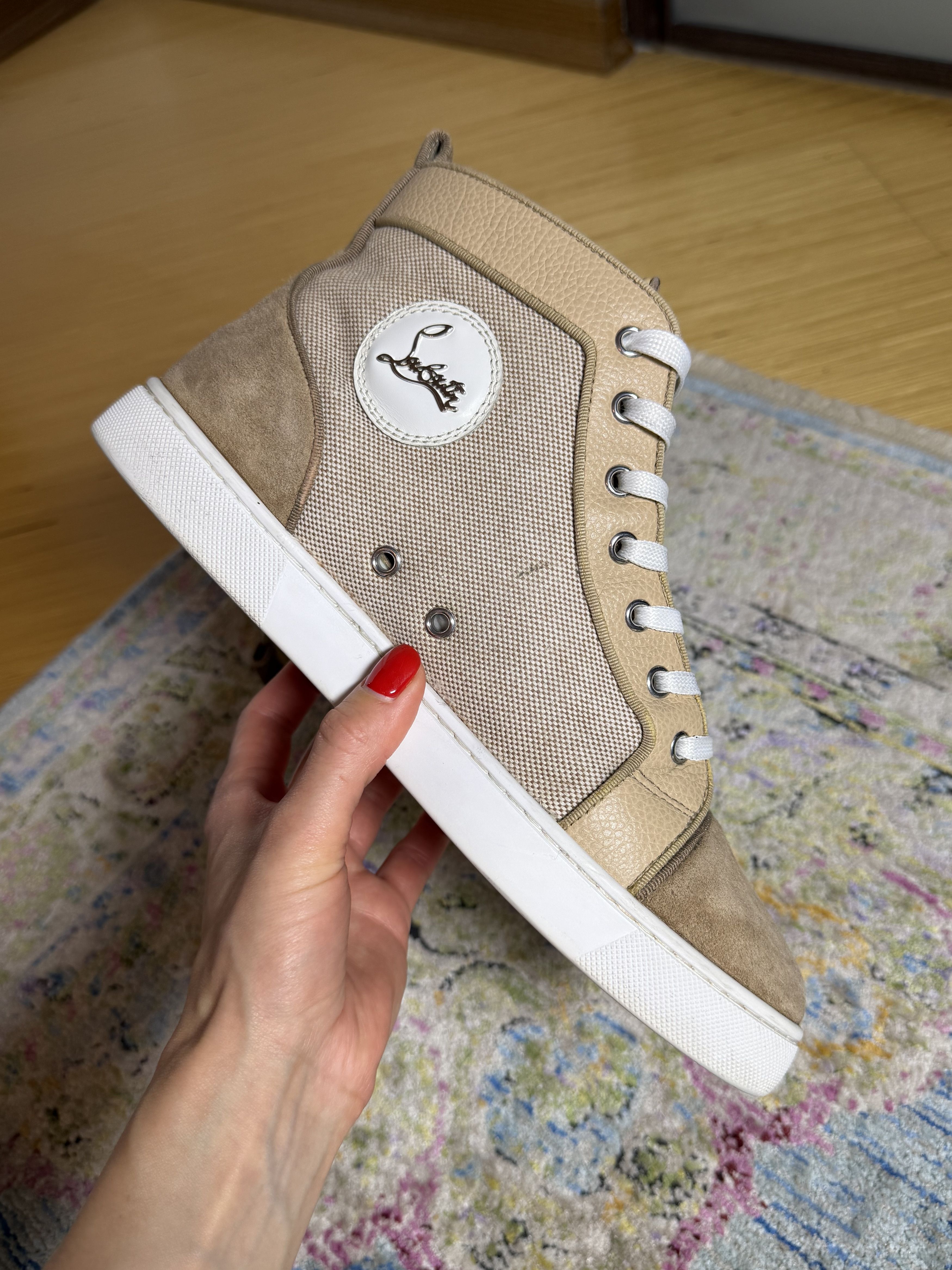 Christian Louboutin Christian Louboutin Louis Orlato Beige Sneakers Size US 9 / EU 42 - 5 Thumbnail