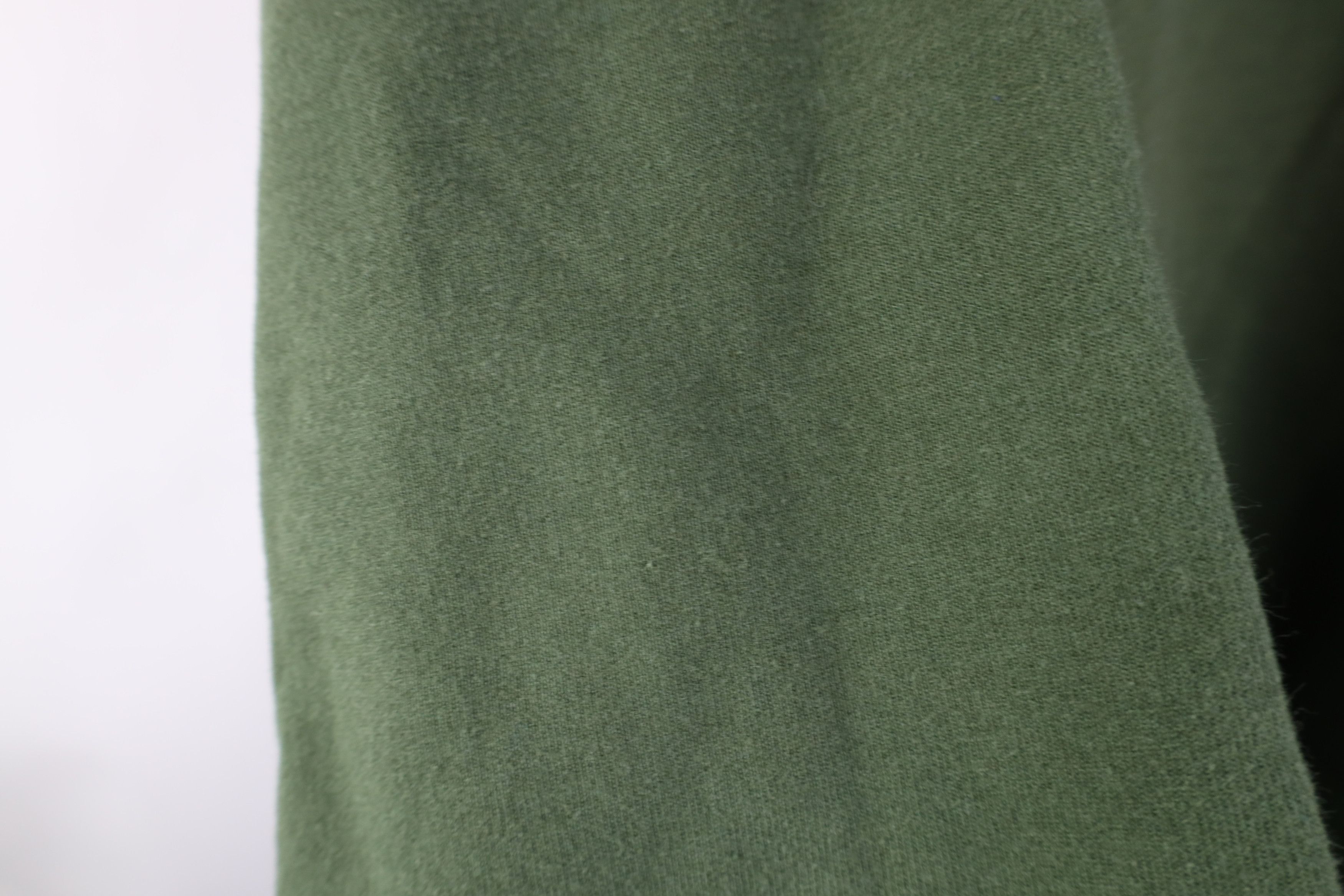 Vintage Vintage 90s Streetwear Faded Blank Crewneck Sweatshirt Green Size US XXL / EU 58 / 5 - 6 Thumbnail