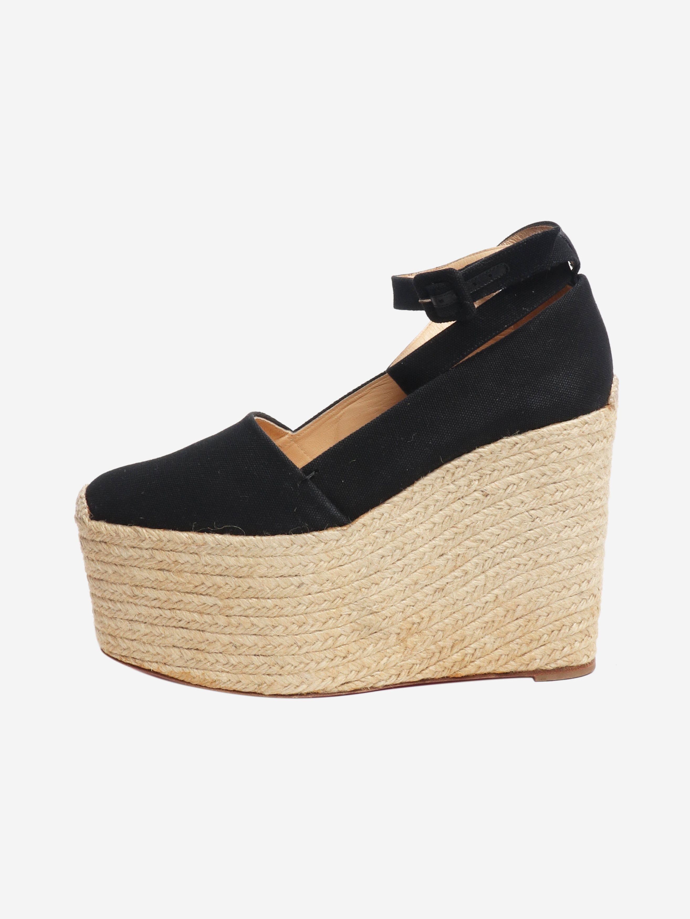 Christian Louboutin Dehia platform espadrille wedges - EU 39 Size US 8 / IT 38 - 1 Thumbnail
