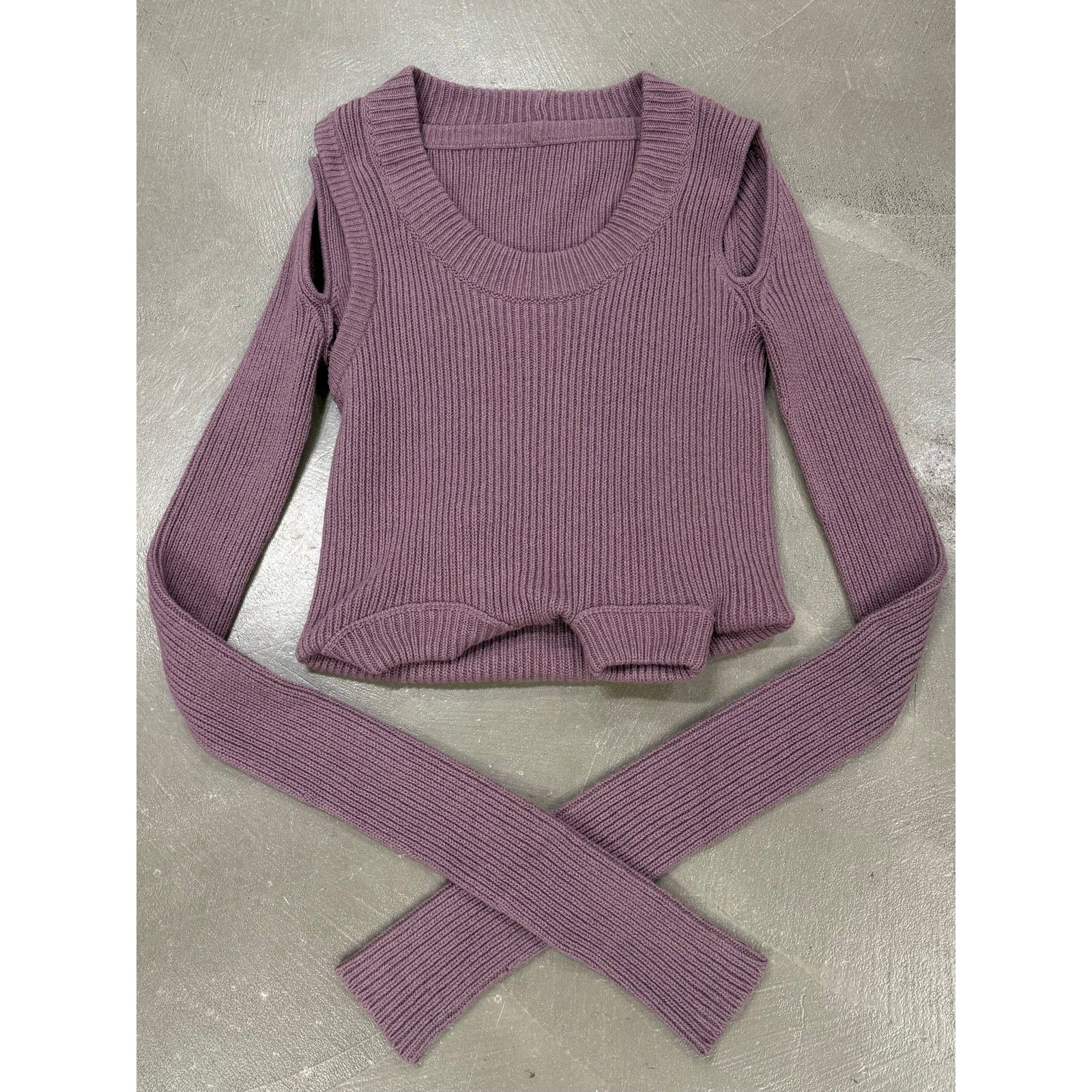 Rick Owens F/W2023 Rick Owens “Luxor” ribbed knit banana top Size ONE SIZE - 1 Thumbnail