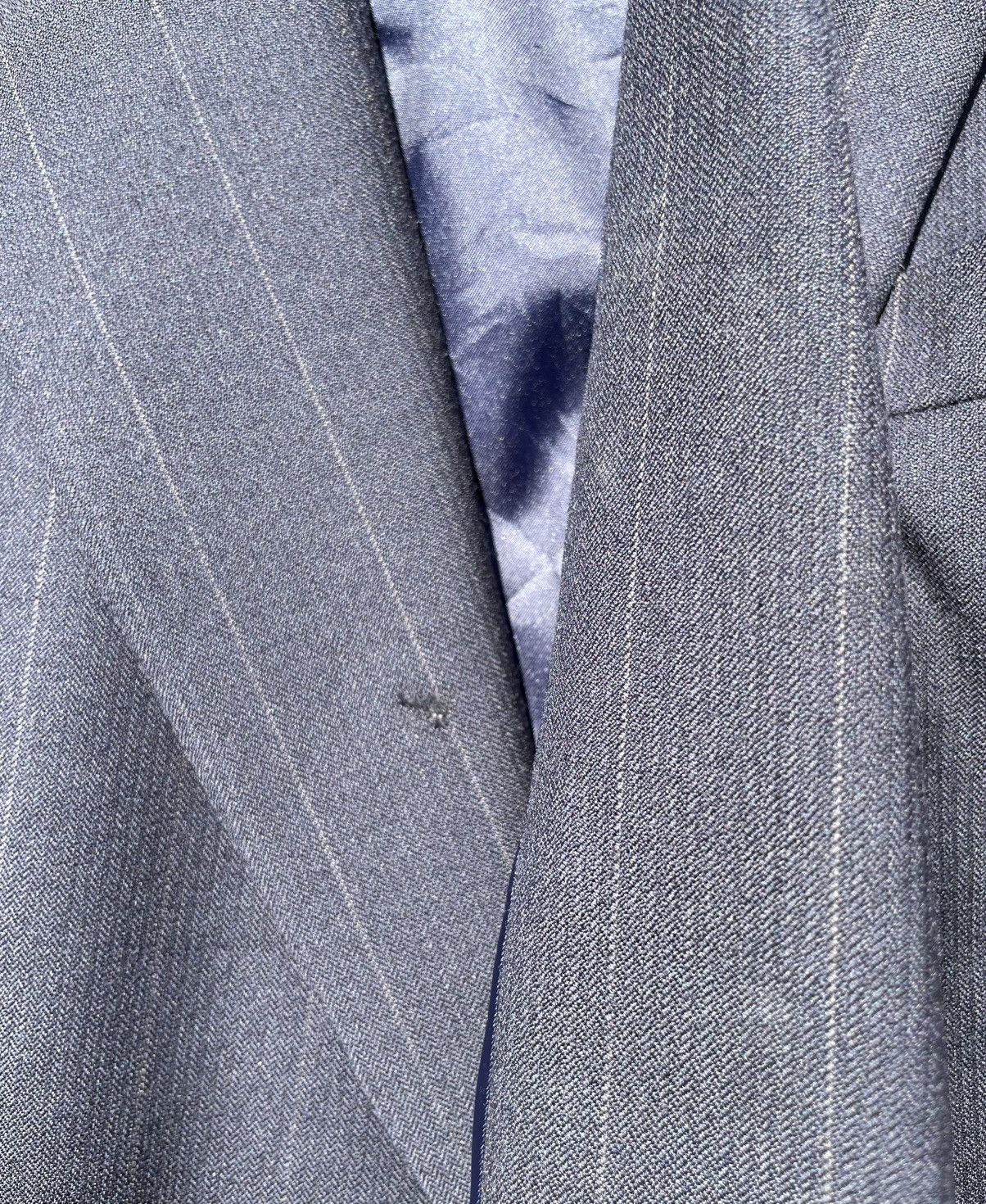 Pierre Cardin RARE🔥 Pierre Cardin Navy Pinstripe Double Breasted Blazer Size US L / EU 52-54 / 3 - 10 Thumbnail