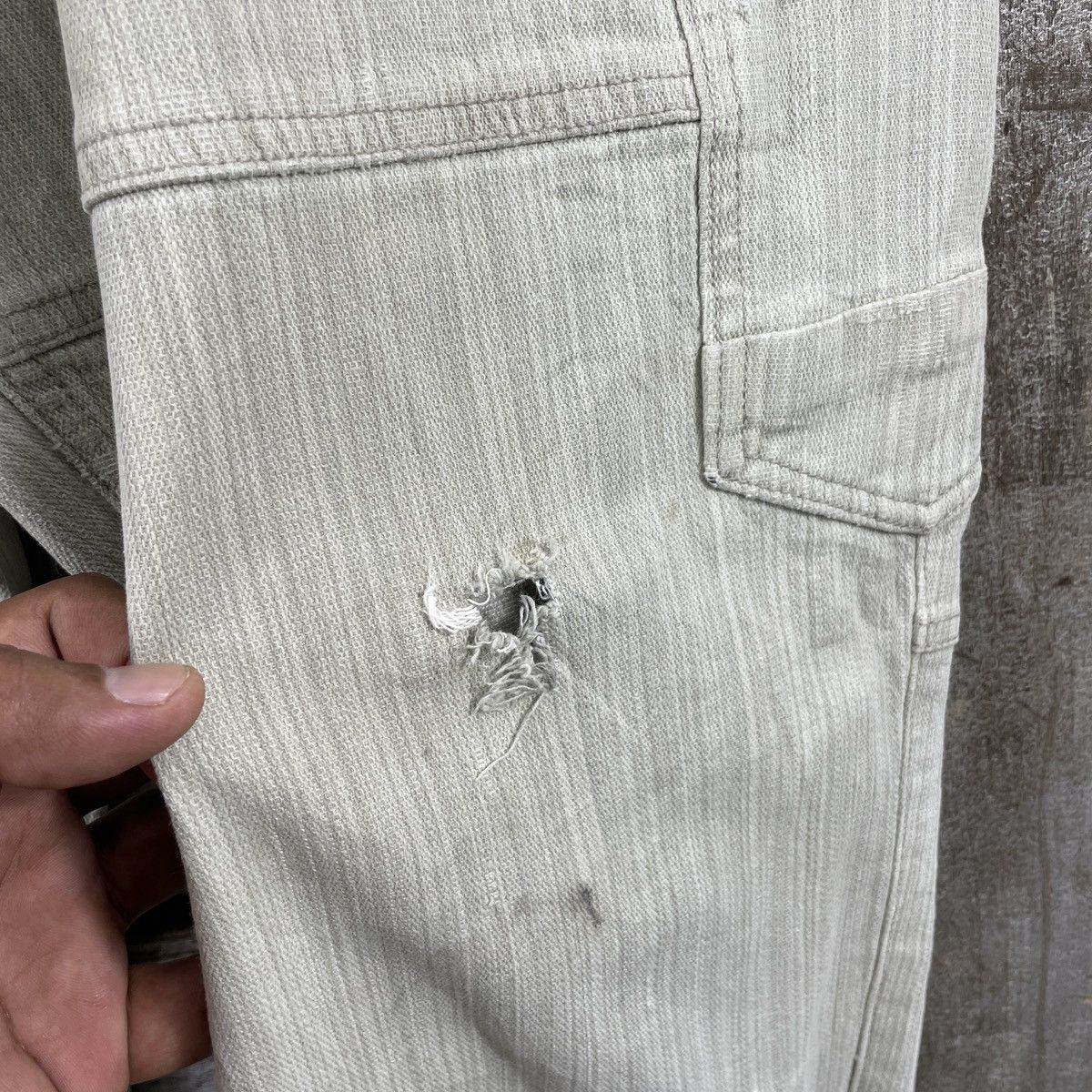 Japanese Brand × Vintage Vintage Dogman Traditional Work Wear Baggy Pants Size US 35 - 12 Thumbnail