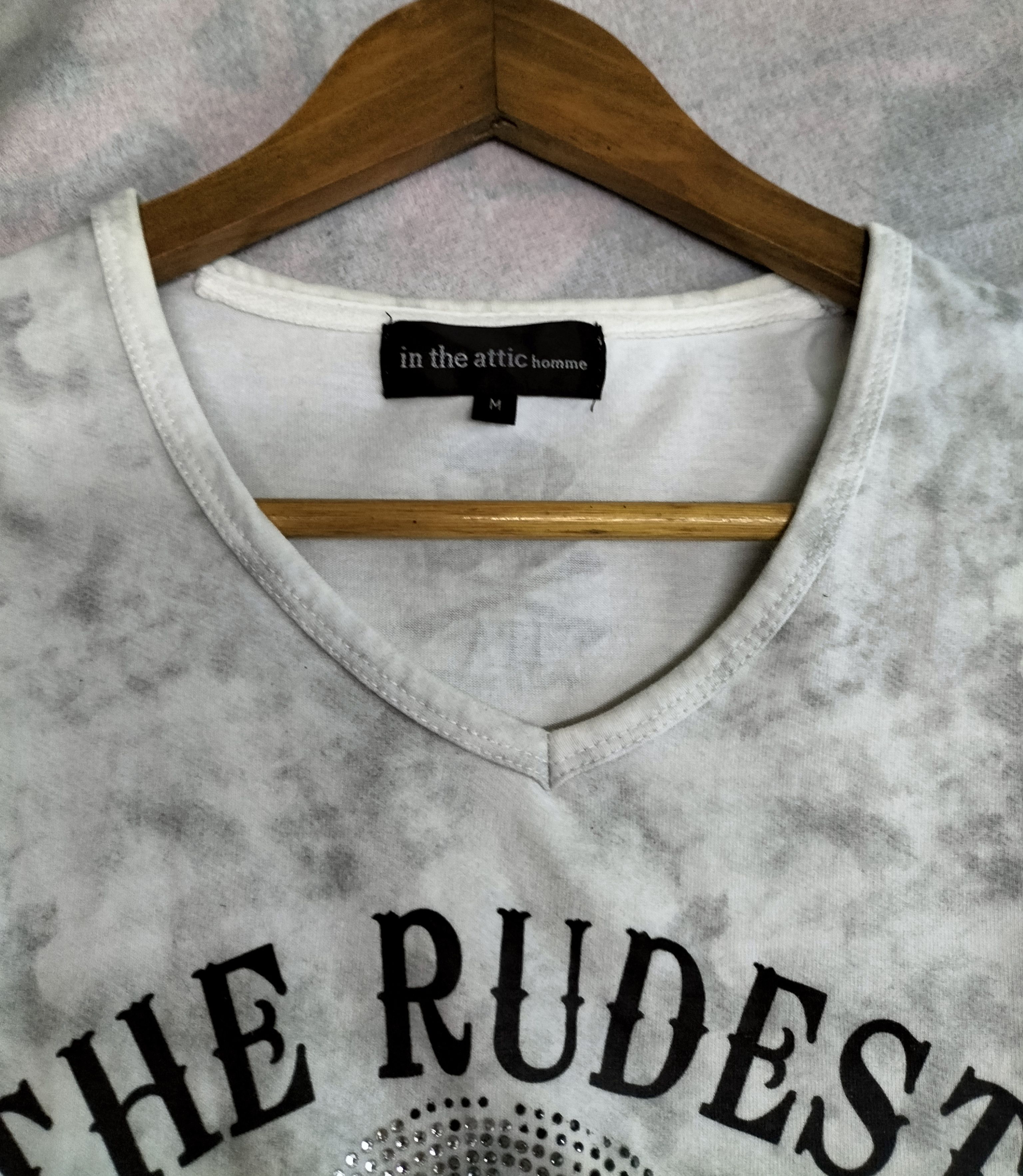 In The Attic In the attic skulls Swarovski tshirt Size US S / EU 44-46 / 1 - 3 Thumbnail