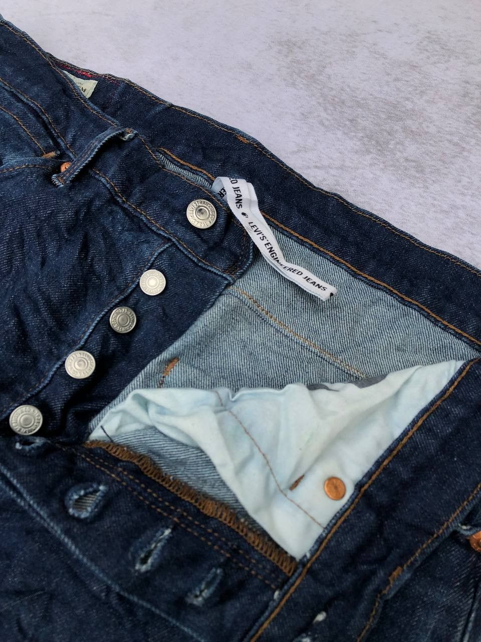 Levi's Vintage Clothing Levi's Engineered Button Fly Jeans Size US 32 / EU 48 - 3 Thumbnail