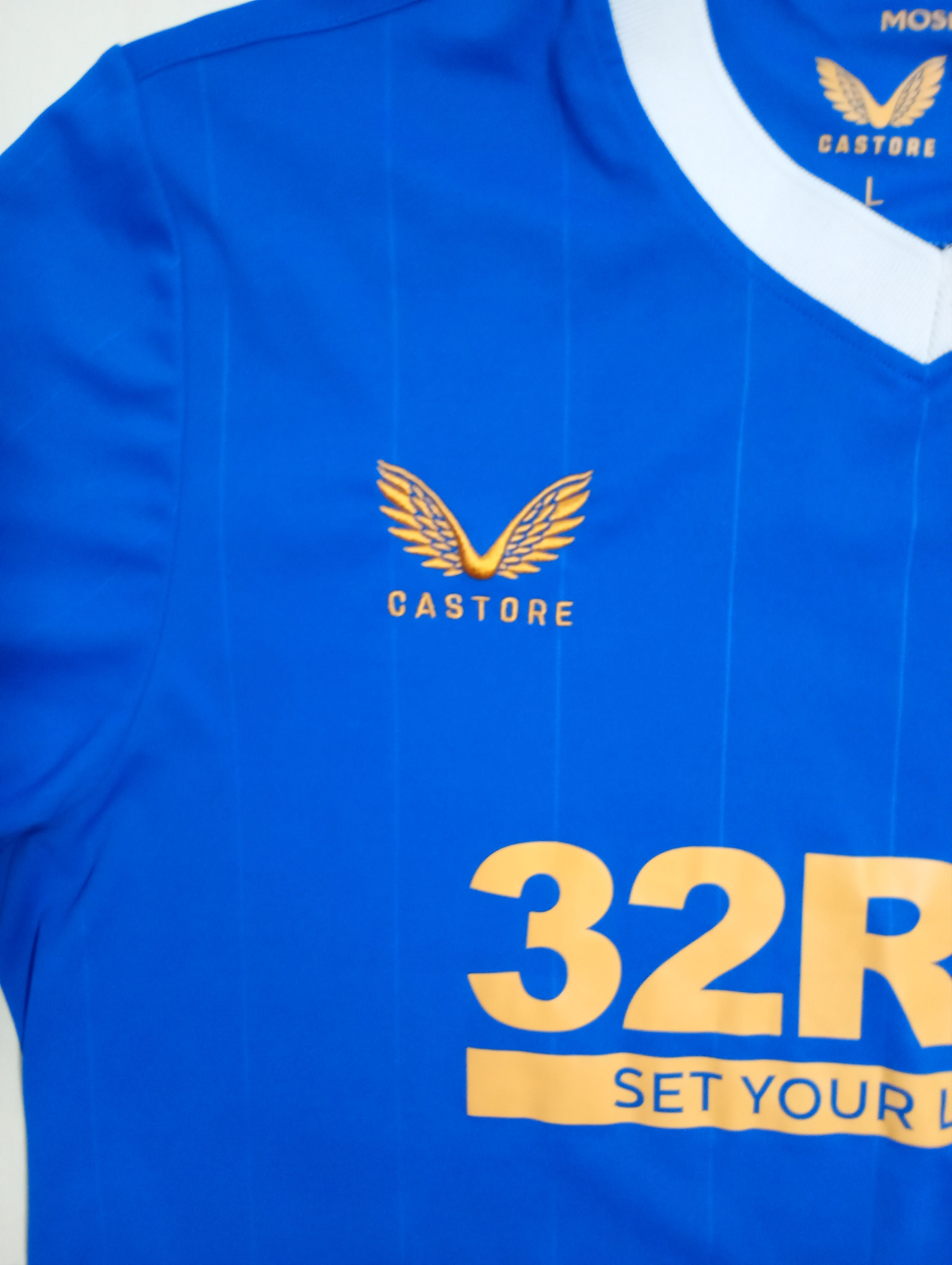 Castore Castore Glasgow Rangers Jersey 150-th Anniversary 2021-2022 Size US L / EU 52-54 / 3 - 6 Thumbnail