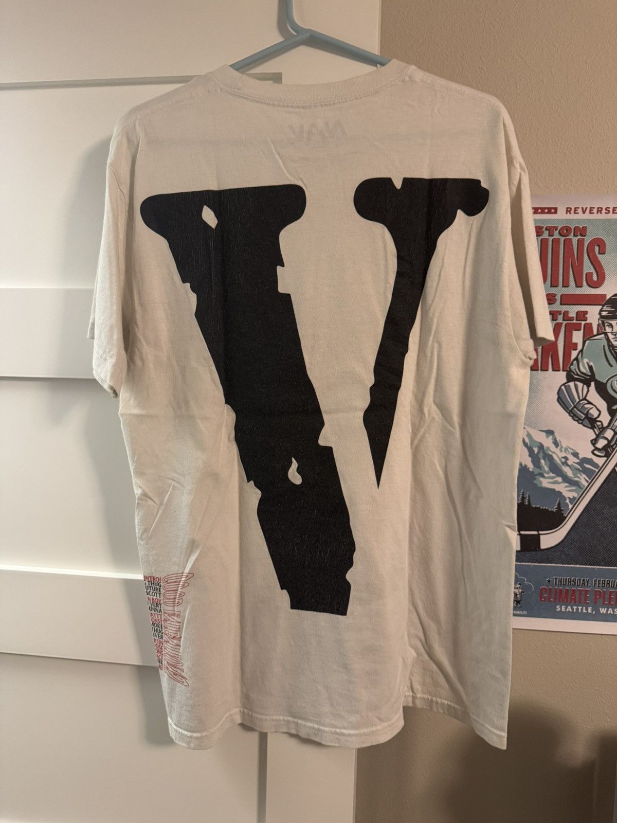 Vlone Nav Vlone T-shirt Size US L / EU 52-54 / 3 - 2 Thumbnail