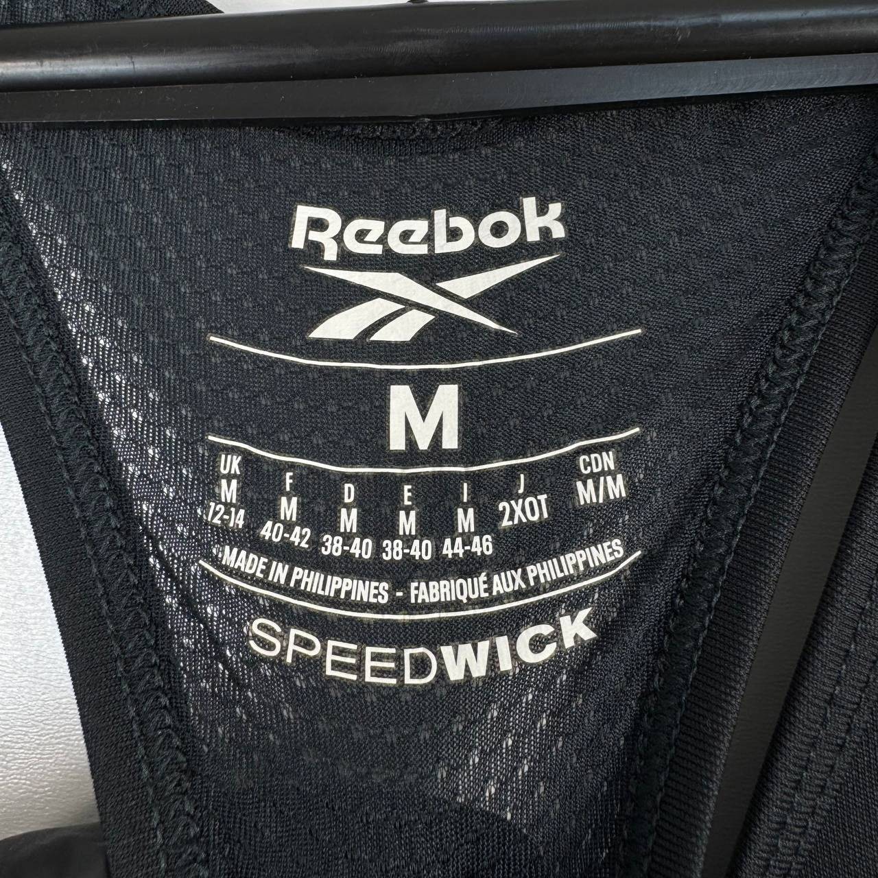 Reebok Reebok Speedwick Racerback Tank Top Black Womens Size M Size M / US 6-8 / IT 42-44 - 3 Thumbnail