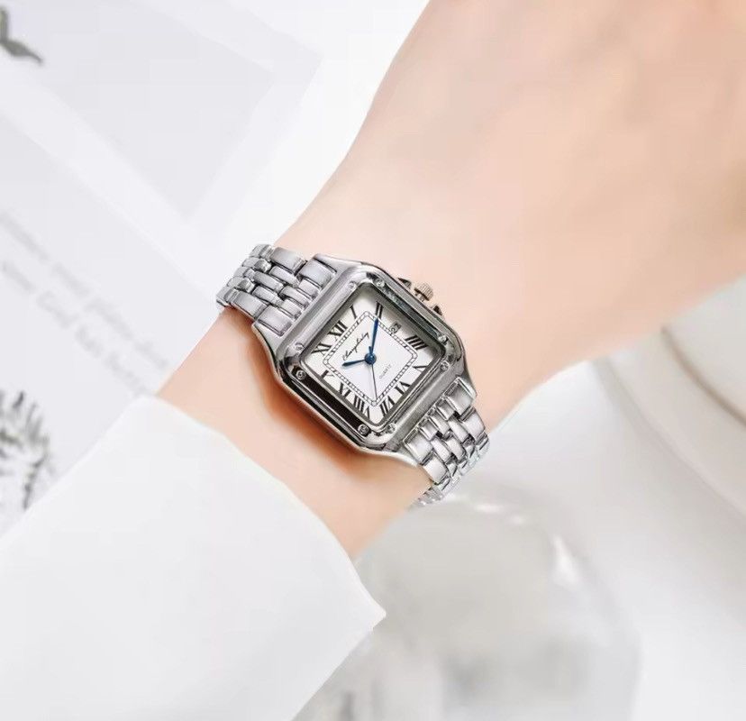 Jewelry Retro Vintage Style Silver Watch Size ONE SIZE - 2 Thumbnail
