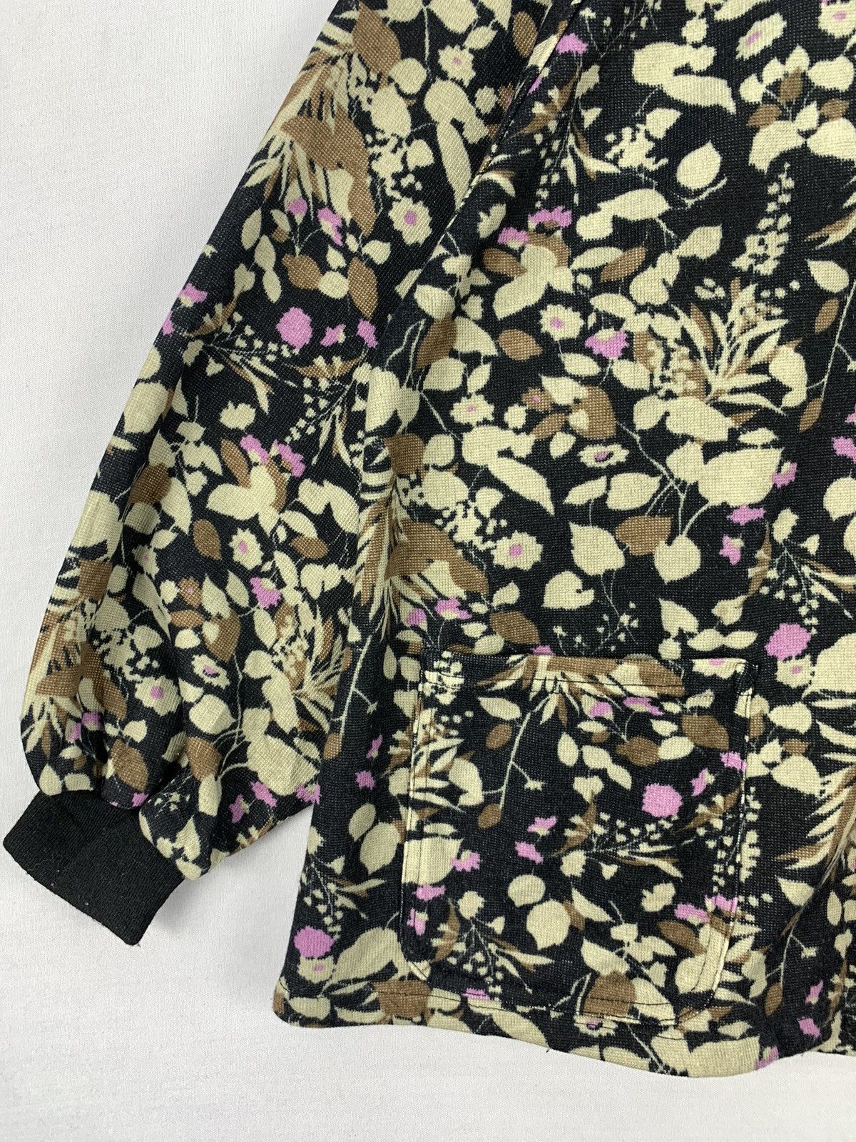 Designer Sofia Valentino Floral Pullover Sweater Size L / US 10 / IT 46 - 3 Thumbnail