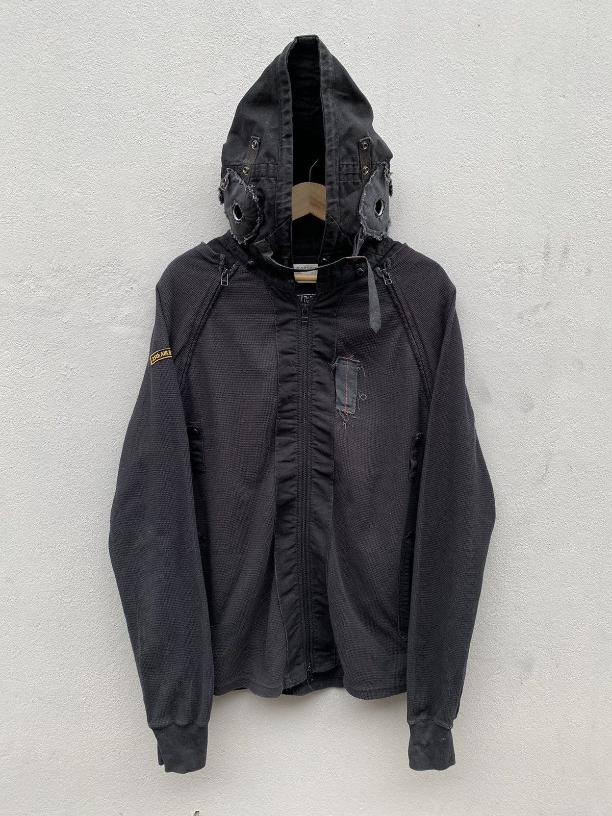 Avirex × Vintage RARE🔥 Avirex Model A-75 Removable Sleeve Utilitys Hooded Size US L / EU 52-54 / 3 - 1 Thumbnail