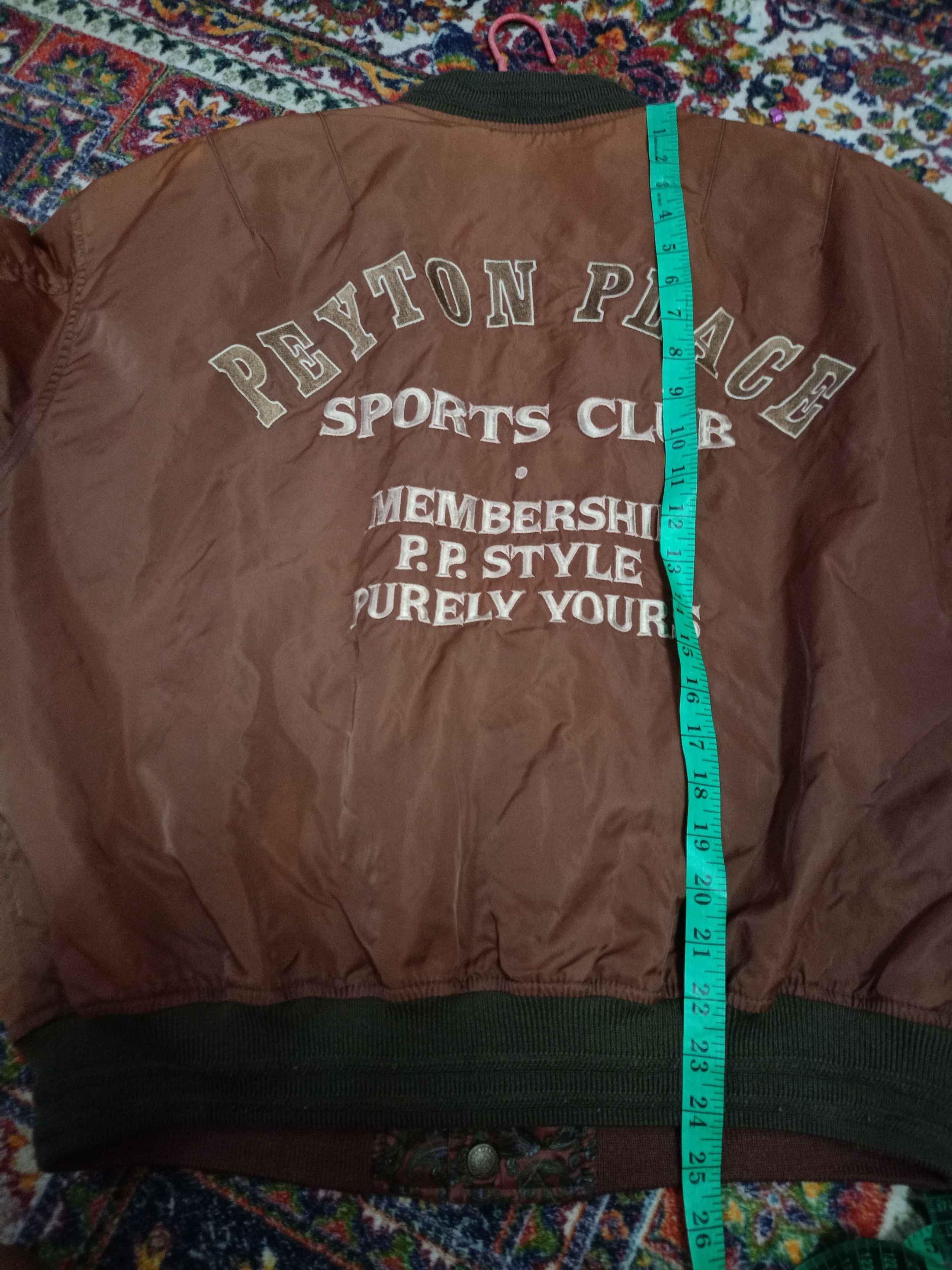 Japanese Brand Peyton place . Bomber jacket Size US L / EU 52-54 / 3 - 3 Thumbnail