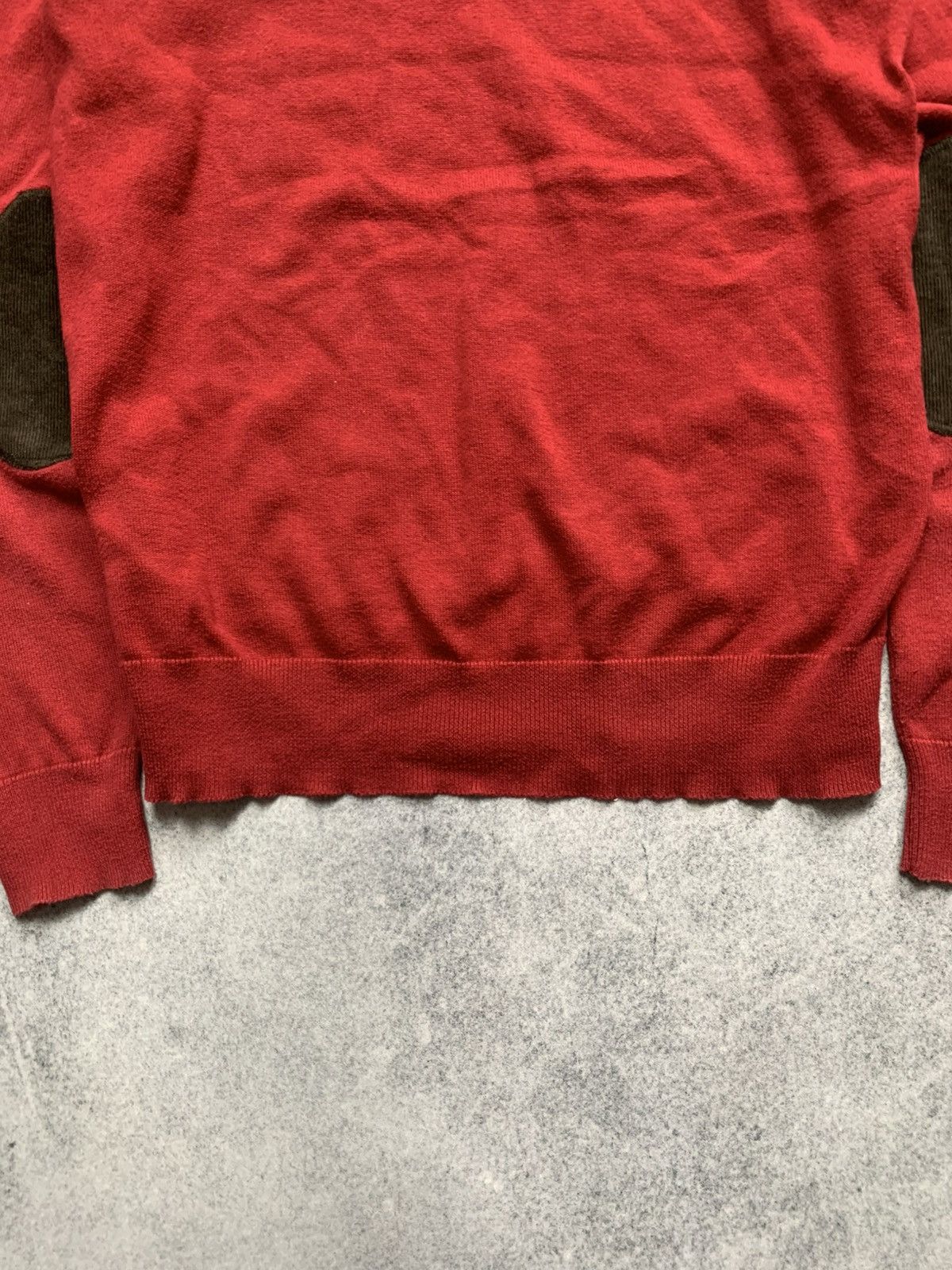 Ralph Lauren Vintage Polo Ralph Lauren Red Knitted OldMoney Sweater Size US XL / EU 56 / 4 - 9 Thumbnail