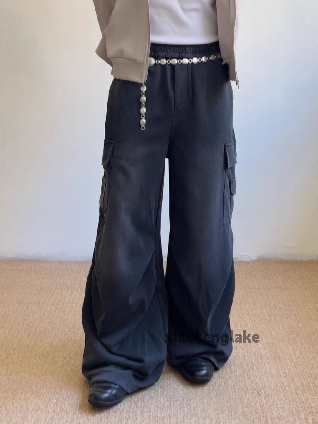 Vintage xz vintage distressed faded loose baggy sweatpants Size US 28 / EU 44 - 2 Thumbnail