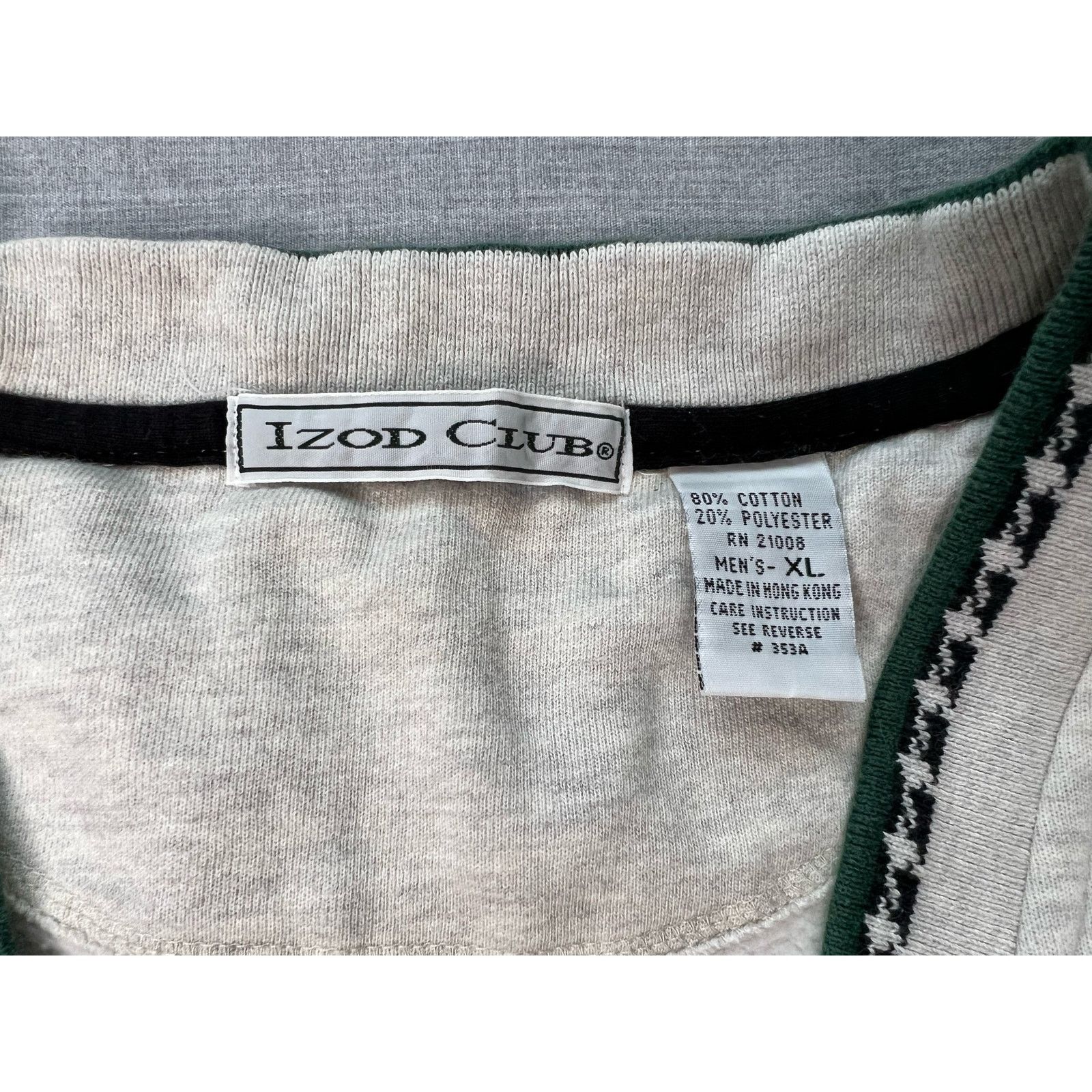Izod × Vintage Vintage IZOD Club Grey Golf Vest XL Size US XL / EU 56 / 4 - 3 Thumbnail