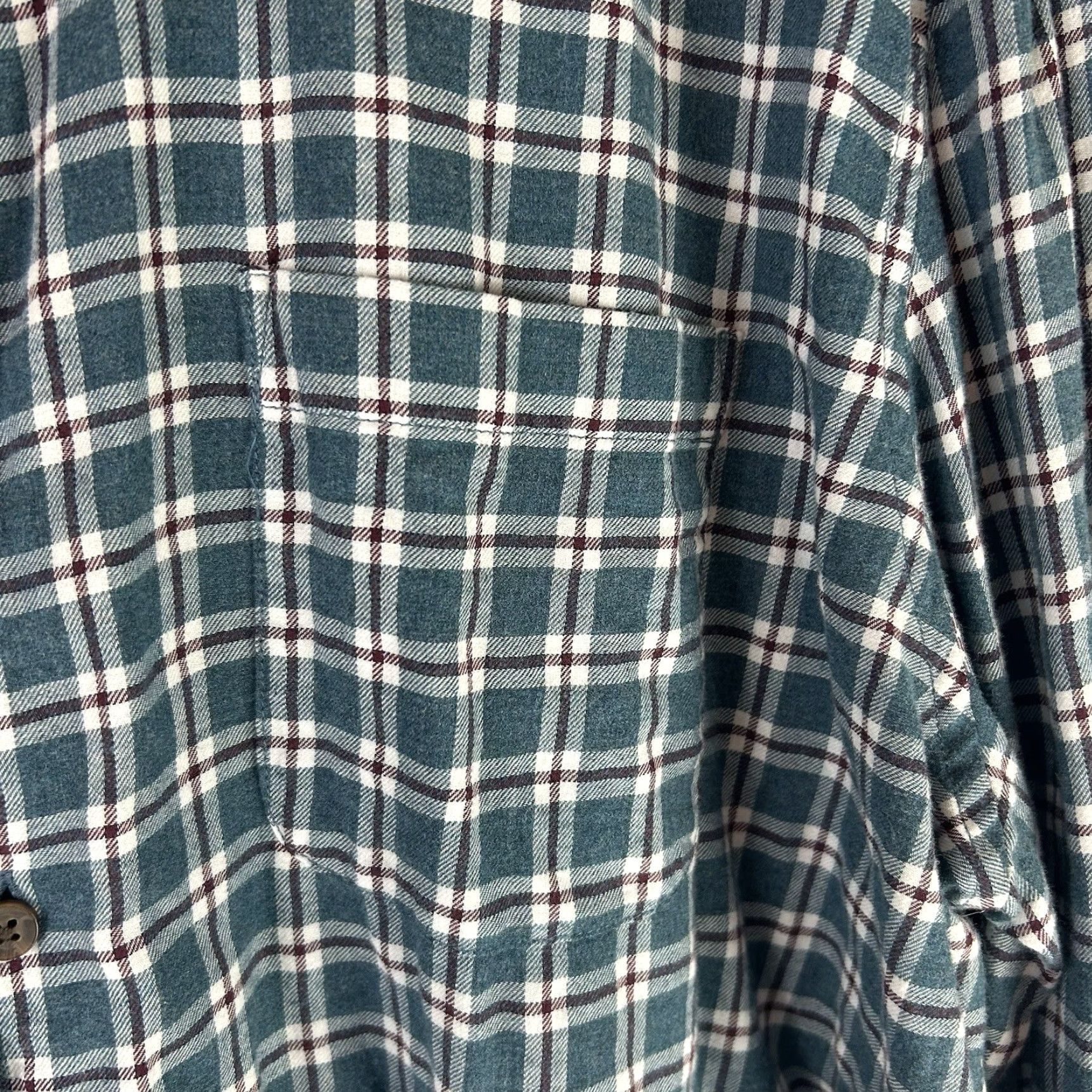 johnnie-O Johnnie-O Shirt Mens 2XL Blue Plaid Button-Up Casual Lightweight Flannel Size US XXL / EU 58 / 5 - 5 Thumbnail