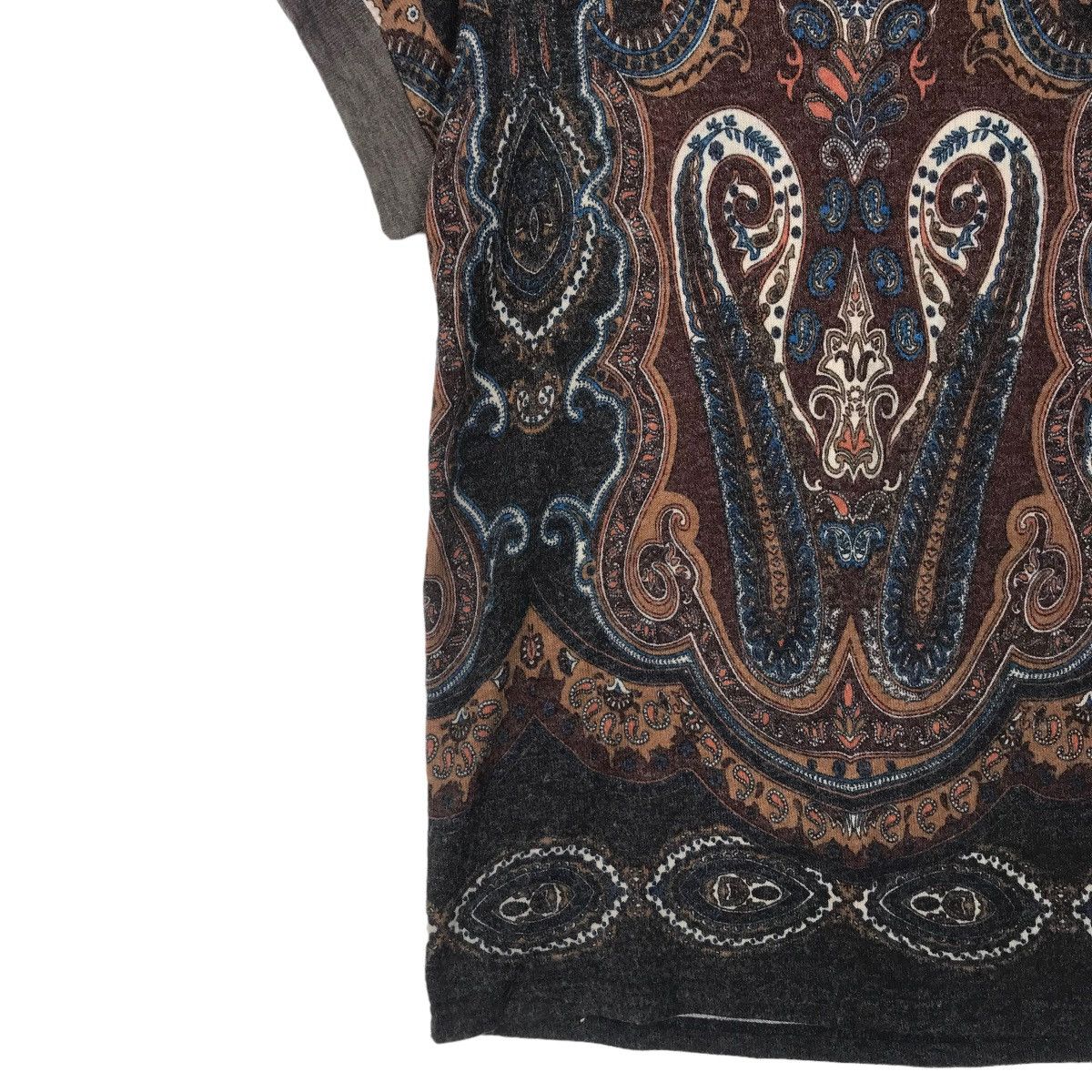 Aran Isles Knitwear 🔥 METURE KREIN PAISLEY KNIT SHORT SLEEVE Size US M / EU 48-50 / 2 - 4 Thumbnail