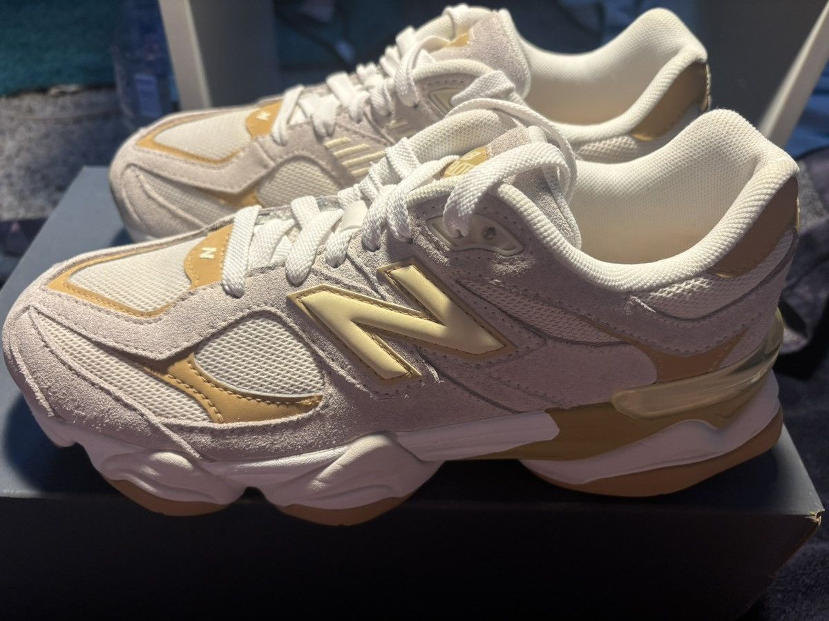 New Balance New Balance White Brown burn Size US 6.5 / EU 39-40 - 10 Thumbnail