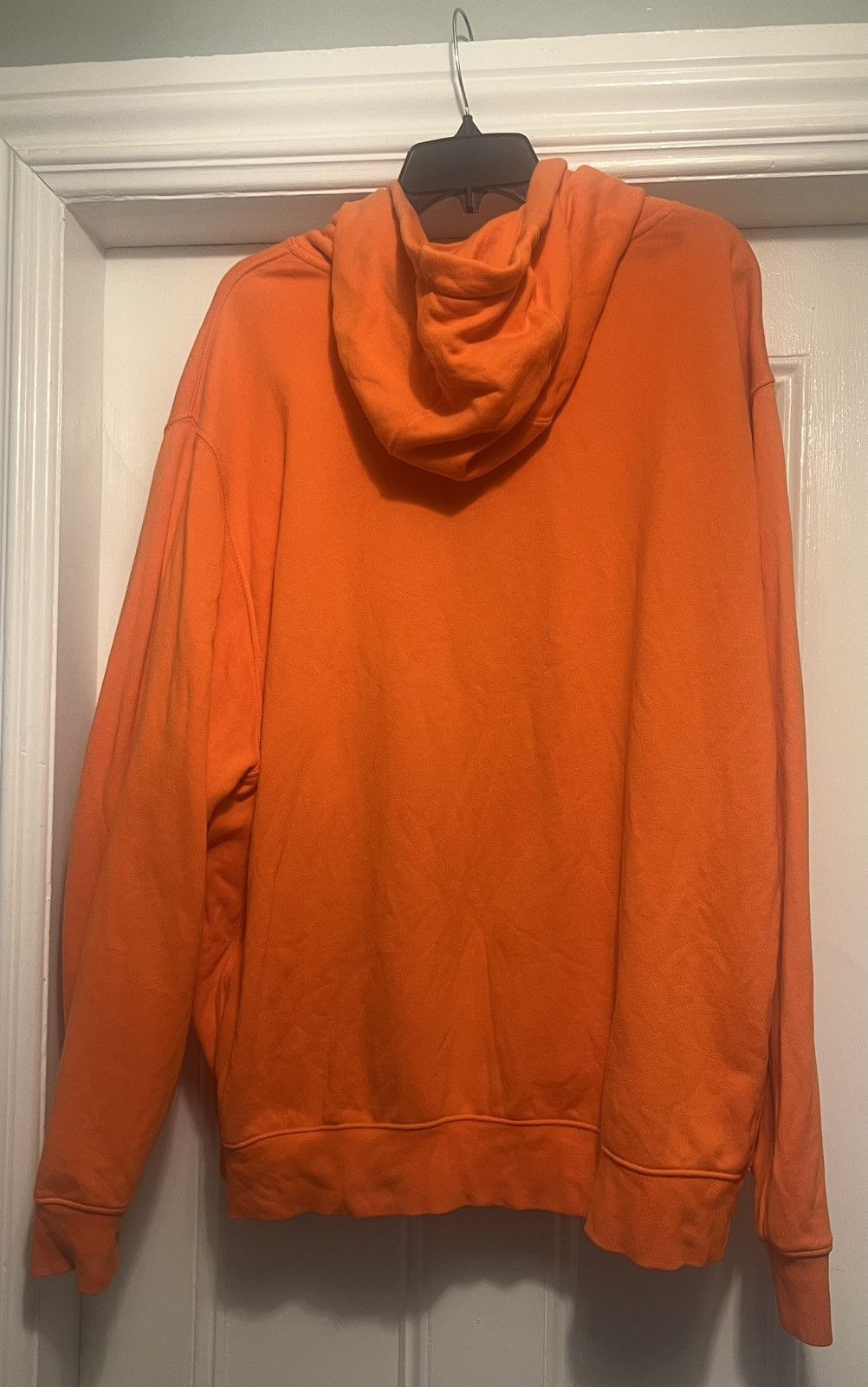 Nike Authentic Nike sportswear Club Fleece Pullover Hoodie Orange Size US XXL / EU 58 / 5 - 4 Thumbnail