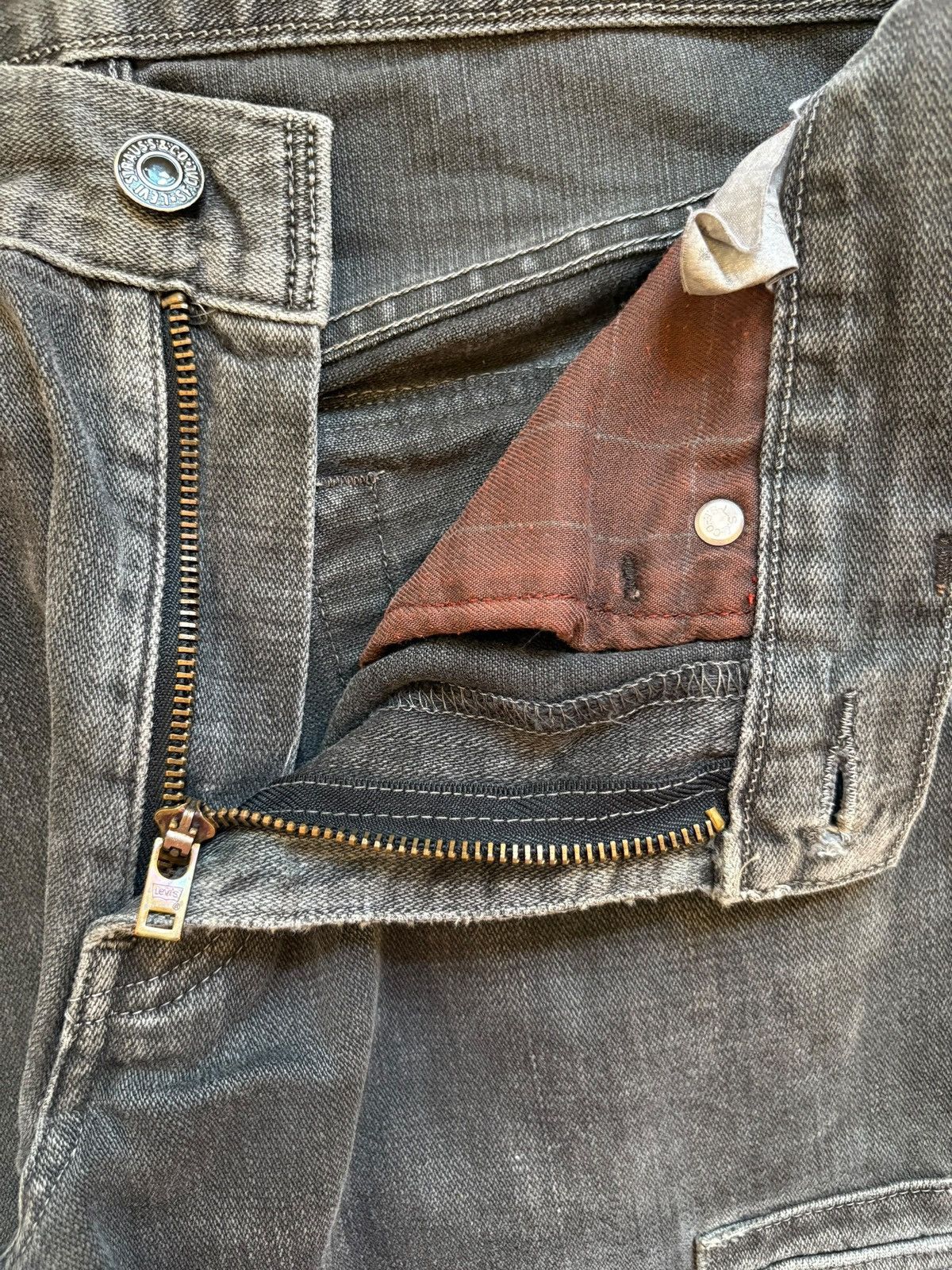 Levi's × Levi's Vintage Clothing Vintage 90s Levis 505 Cargo Faded Wash Distressed Jeans Size US 29 - 9 Thumbnail