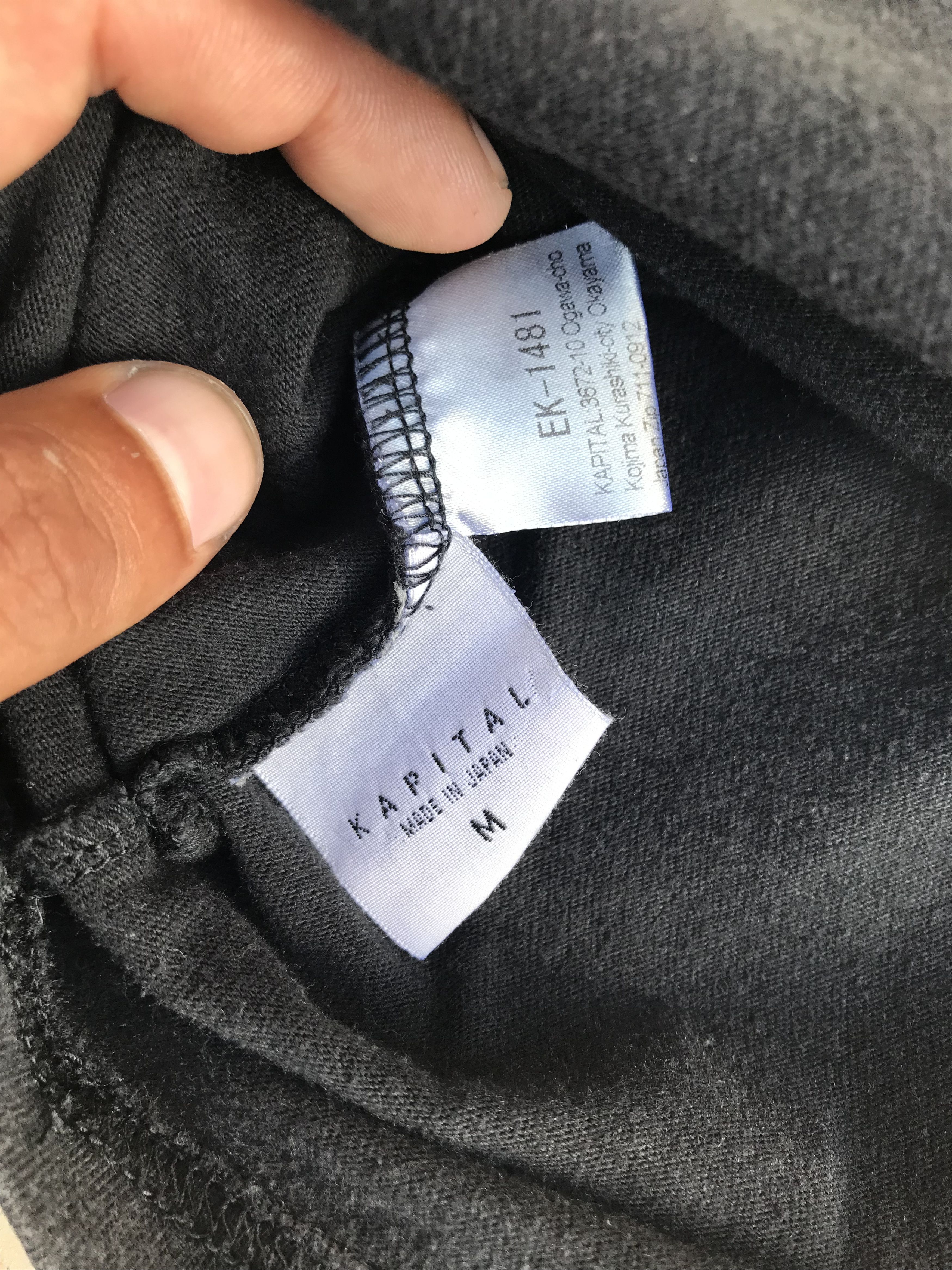 Kapital Kapital T Shirt Kr3w logo Size US M / EU 48-50 / 2 - 4 Thumbnail