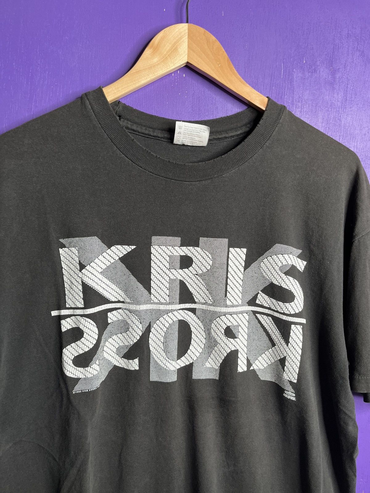 Rap Tees × Vintage Vintage 1992 Kris Kross faded logo tour t-shirt Size US XL / EU 56 / 4 - 3 Thumbnail