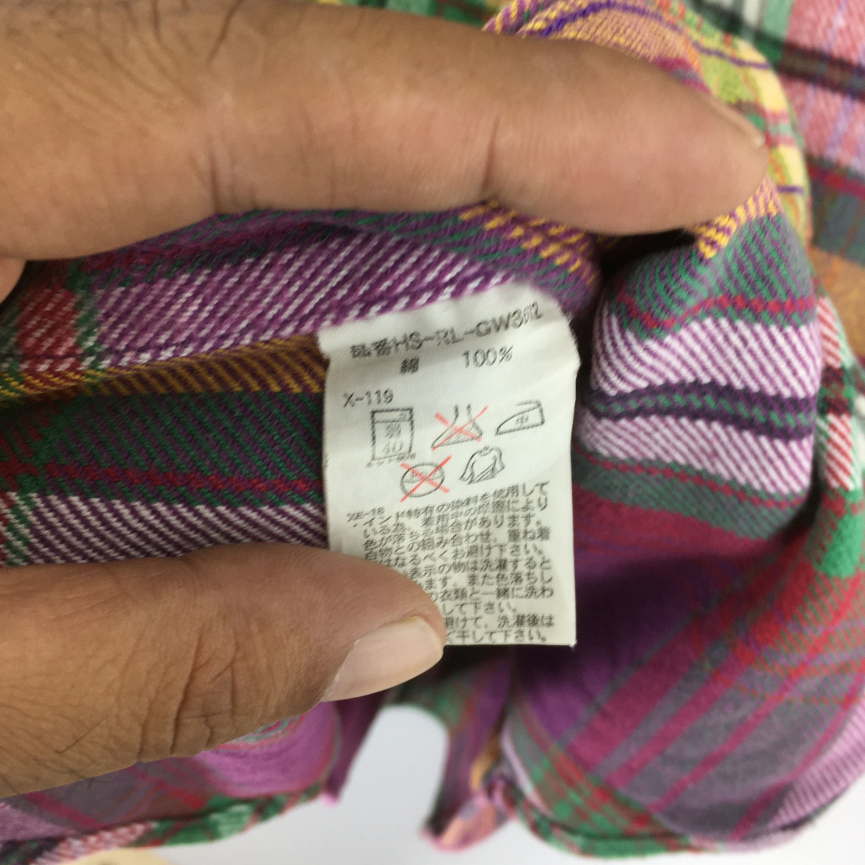 Polo Ralph Lauren Vintage Polo Ralph Lauren Checkered Flannel Shirt Medium Size US M / EU 48-50 / 2 - 6 Thumbnail