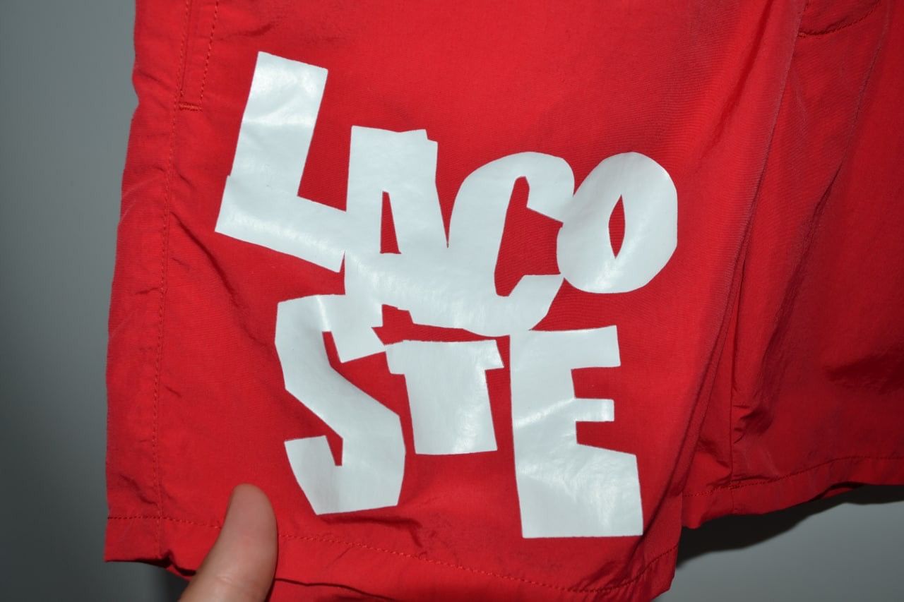 Lacoste Lacoste Shorts Mens Red Size S Size US 30 / EU 46 - 3 Thumbnail