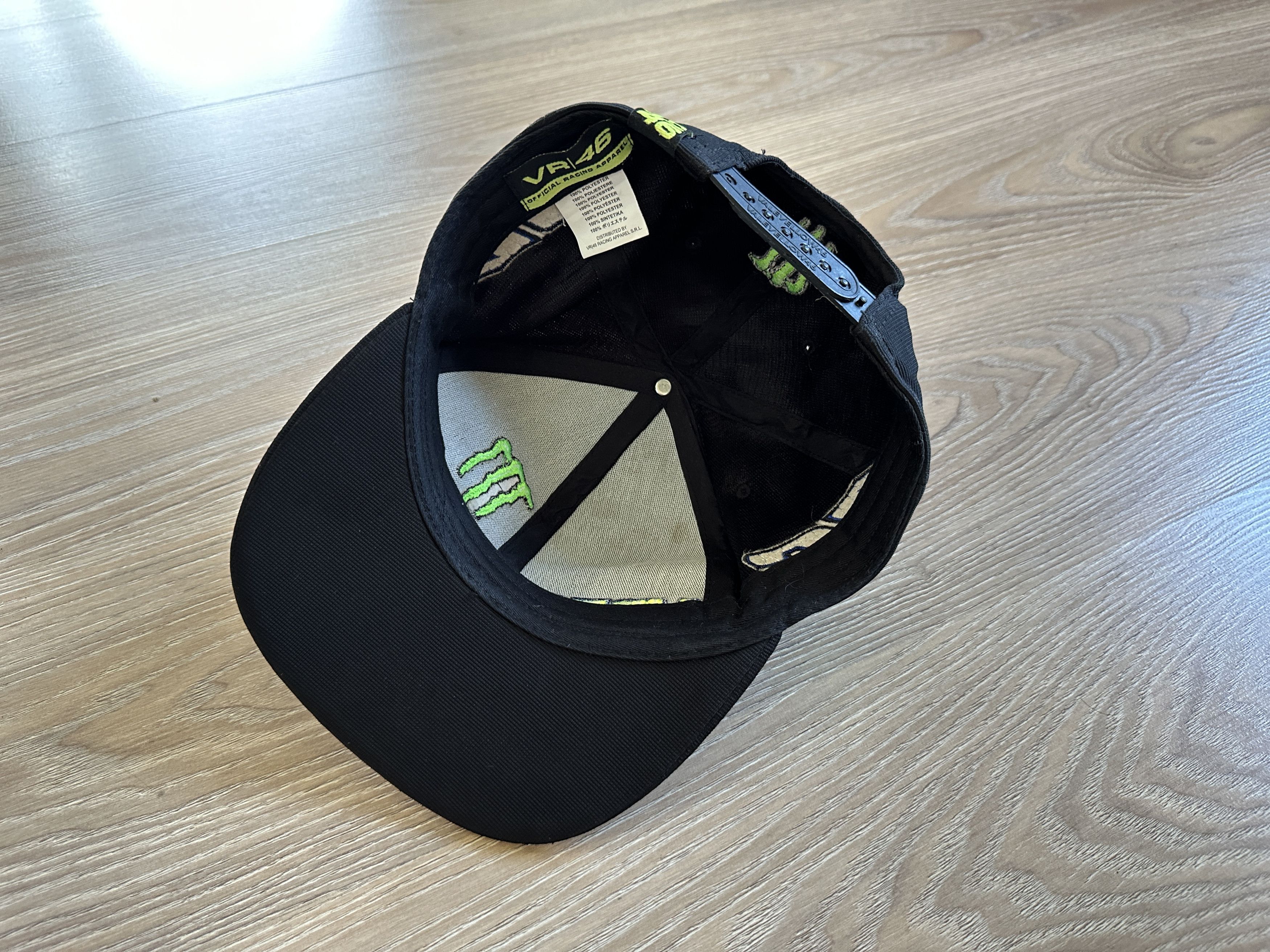 Vintage Valentino Rossi Team Monster Energy Cap Baseball Size ONE SIZE - 5 Thumbnail