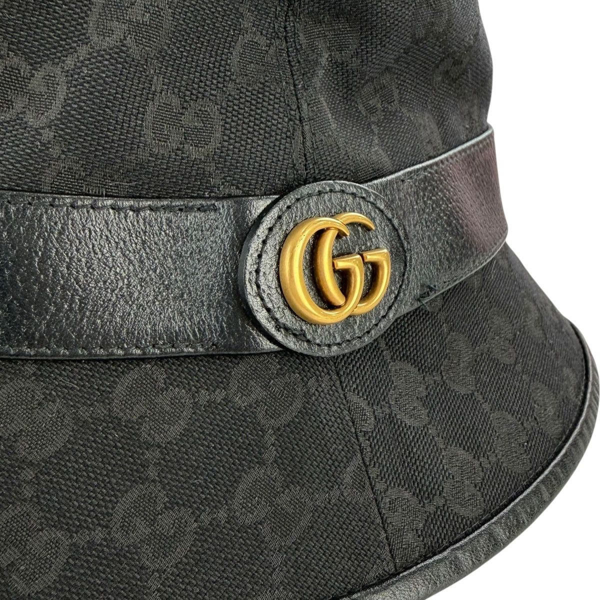 Gucci Gucci GG Logo Canvas Monogram Bucket Hat Size ONE SIZE - 5 Thumbnail
