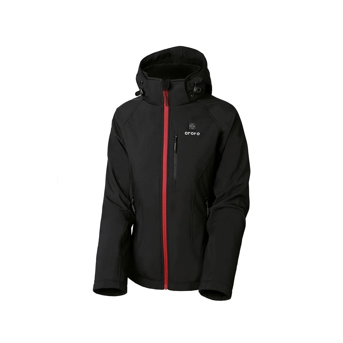 Other ORORO Classic Heated Jacket (Black with Red Zipper) Size S / US 4 / IT 40 - 2 Thumbnail