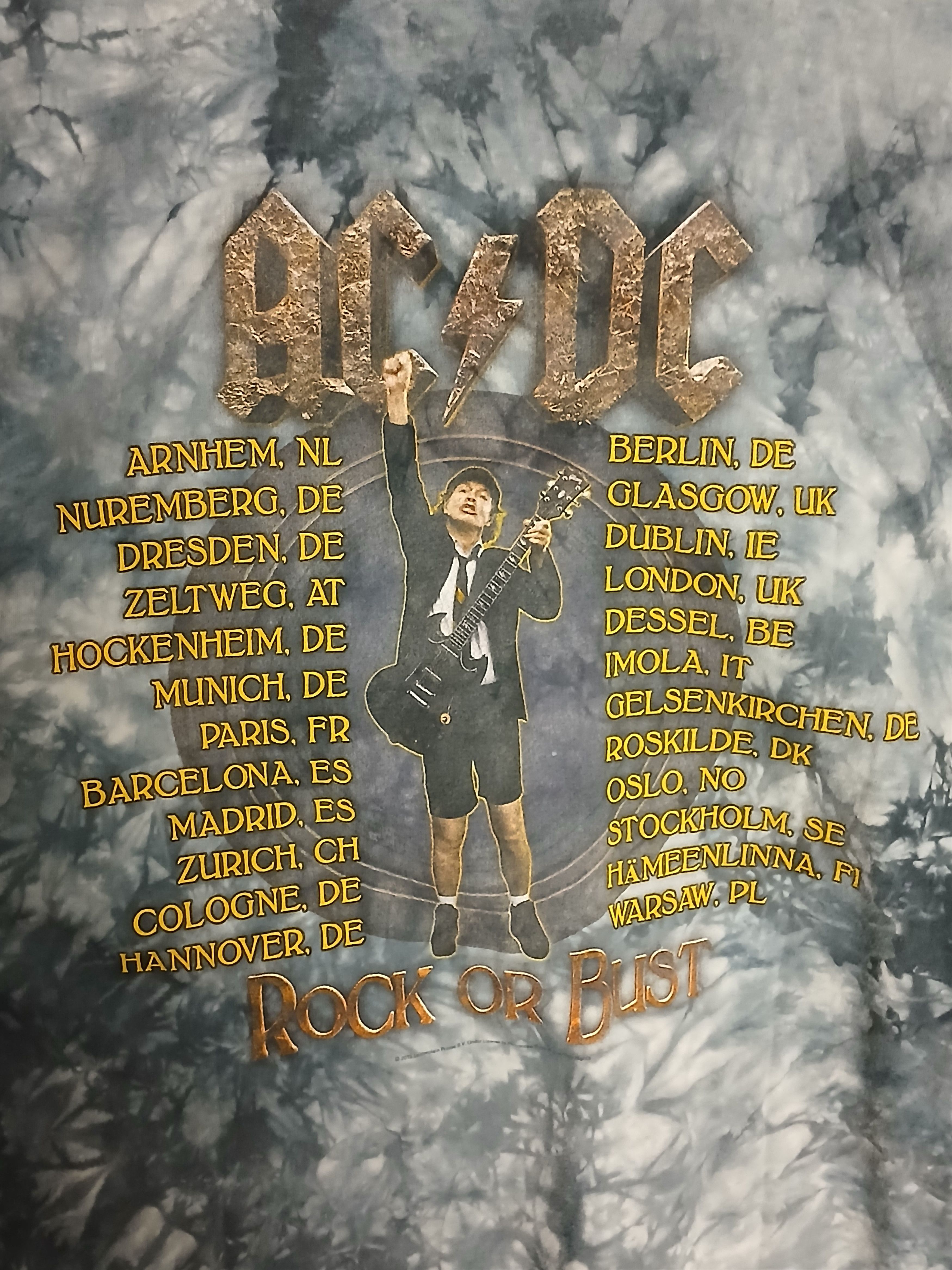 Band Tees AC/DC Rock Or Bust T-Shirt Size US XXL / EU 58 / 5 - 4 Thumbnail