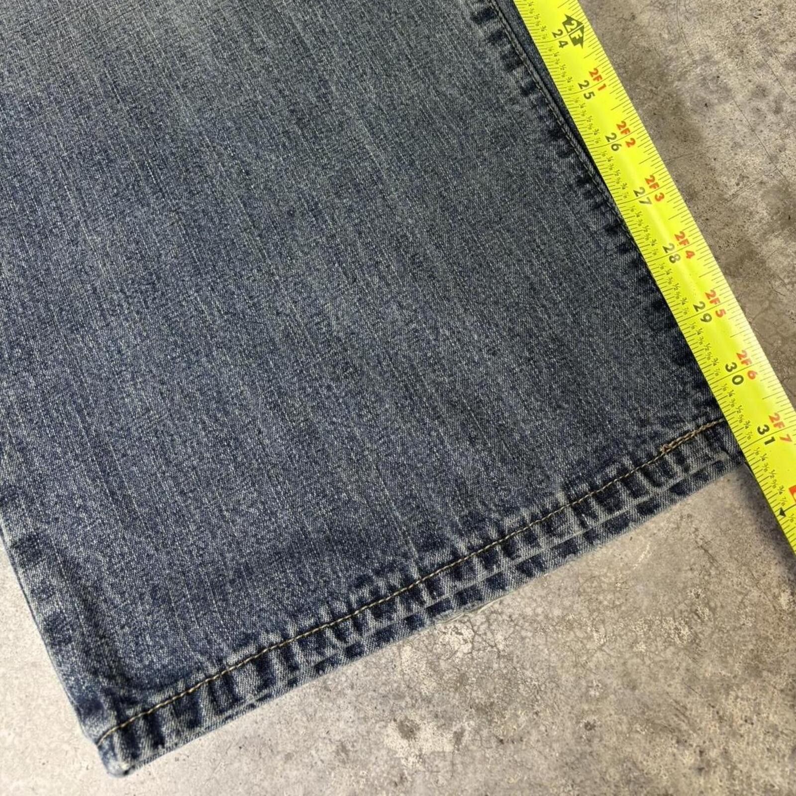 Ecko Unltd. Ecko Unltd Y2K Wide Leg Baggy Gothic Alternative Jeans Size US 38 / EU 54 - 6 Thumbnail