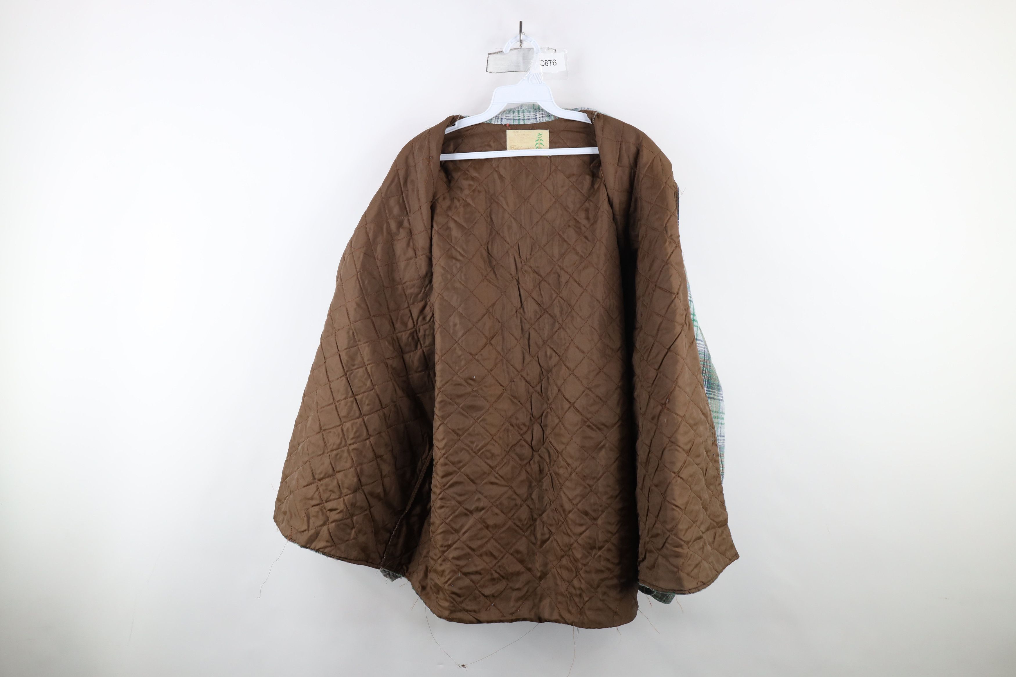 Vintage Vintage 70s Streetwear Flannel Button Shirt Jacket USA Size US XL / EU 56 / 4 - 10 Thumbnail