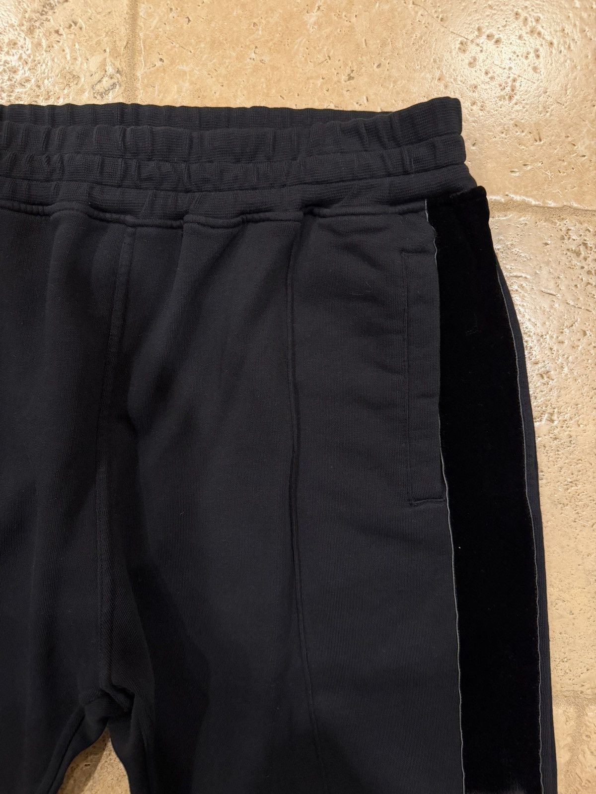 Haider Ackermann Haider Ackermann AW15 Perth Velvet Stripe Tux Sweatpants Size US 34 / EU 50 - 5 Thumbnail