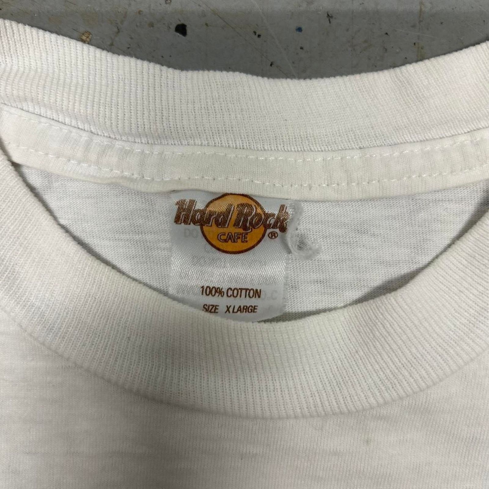 Hard Rock Cafe VTG Hard Rock Cafe London white t-shirt Size US XL / EU 56 / 4 - 3 Thumbnail