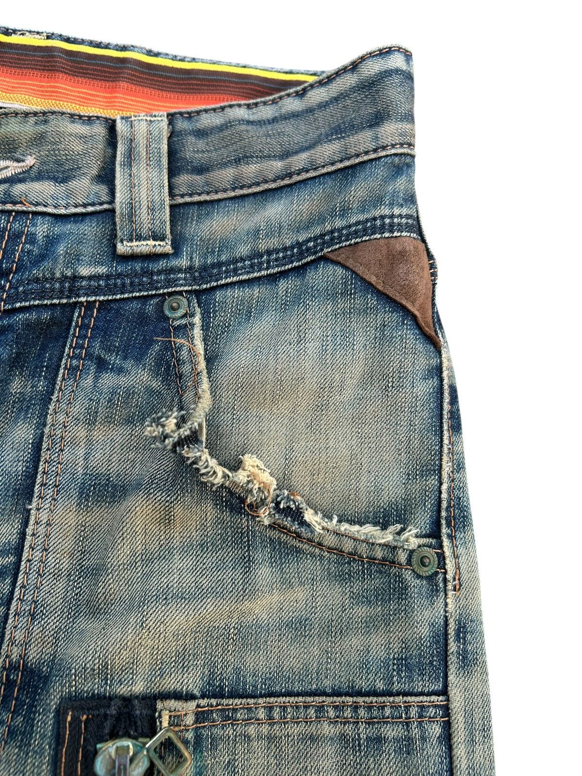 Kapital Thrashed Rusty Vintage Edwin Denim Jeans Size US 29 - 9 Thumbnail