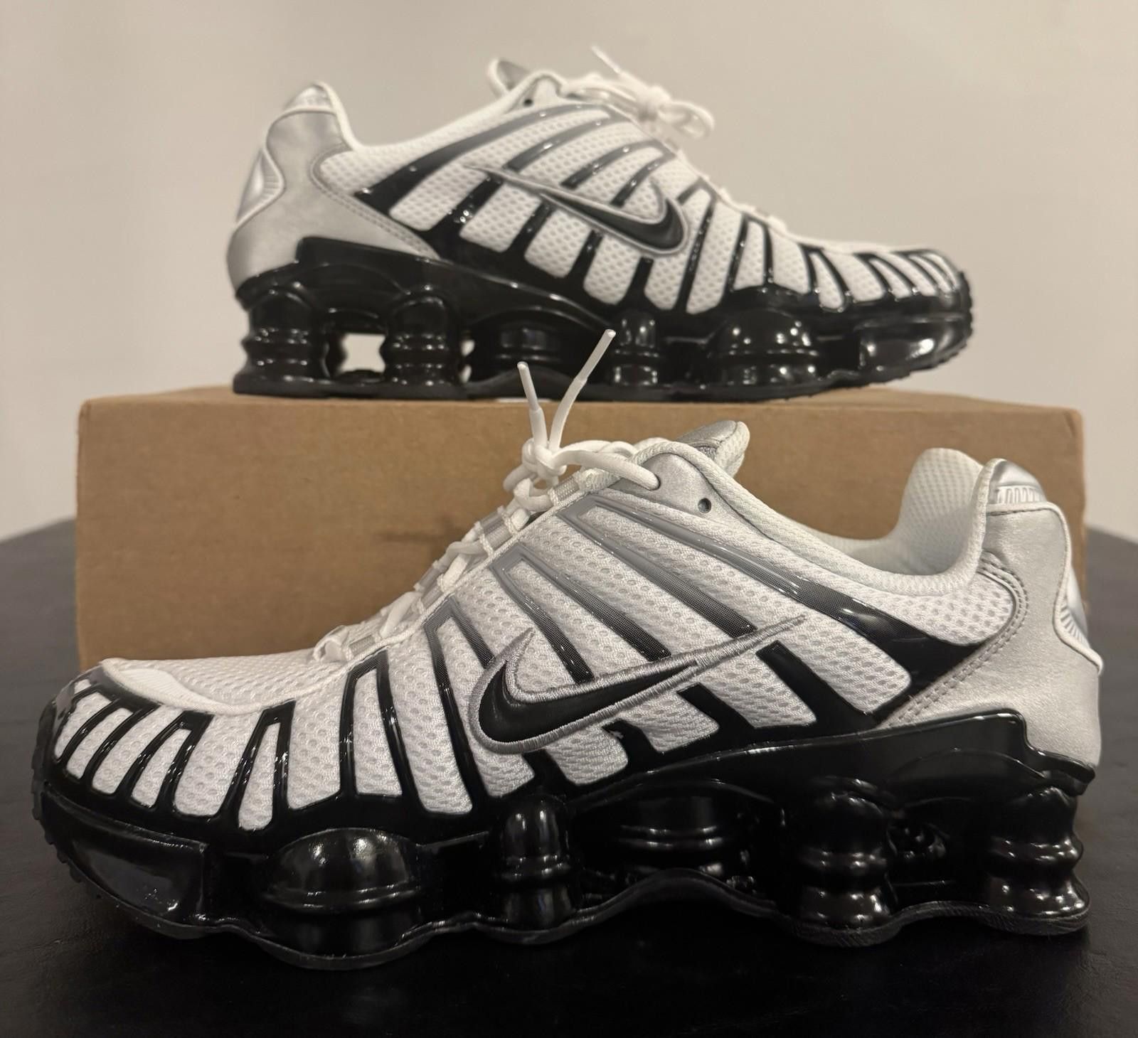 Nike Nike Shox TL WMNS Sz 10/Mens Sz 8.5 Metallic Silver Size US 10 / IT 40 - 3 Thumbnail