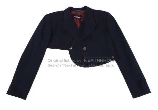 Comme des Garcons Comme Des Garcons size F Black vintage short design top Size S / US 4 / IT 40 - 2 Thumbnail