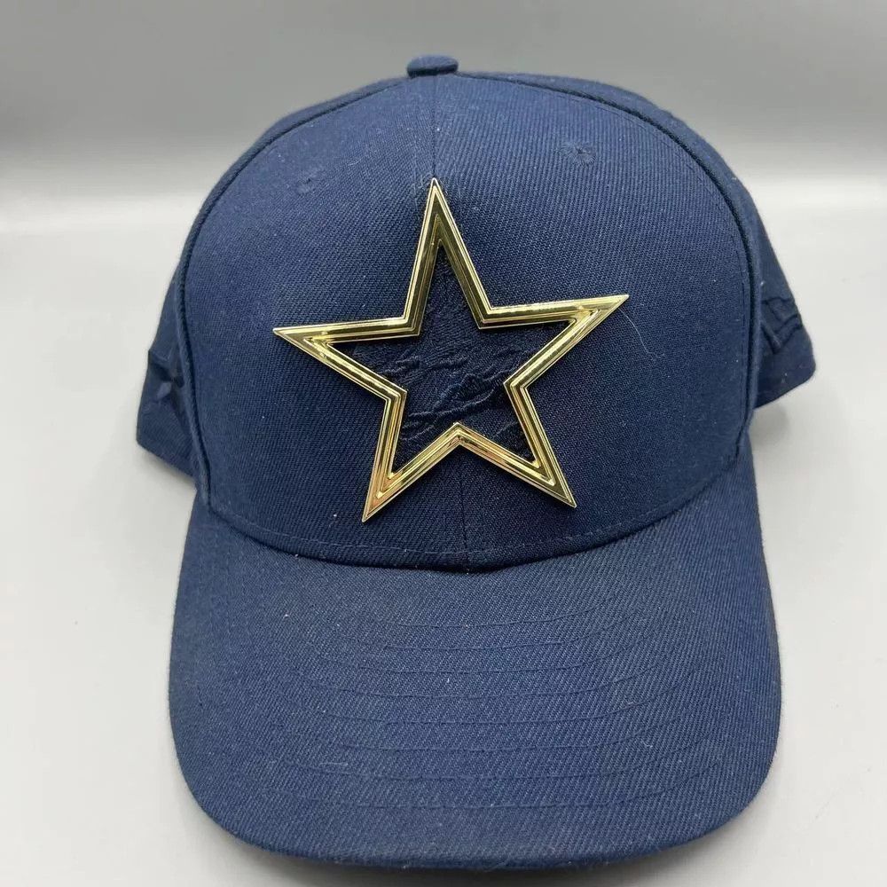 New Era Dallas Cowboys Hat Men Blue 9Fifty New Era NFL Snap Back Cap Size ONE SIZE - 1 Thumbnail