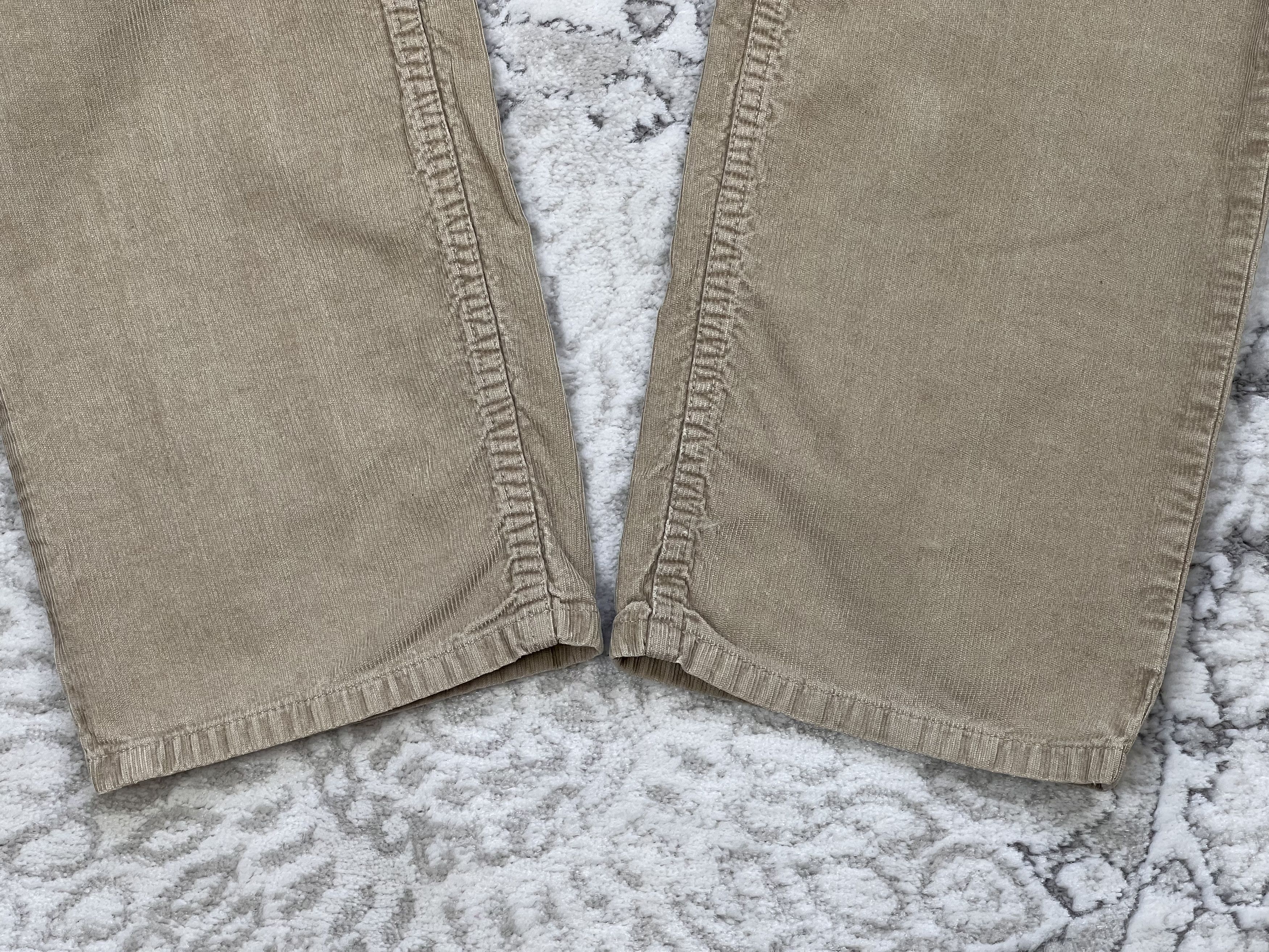 Tommy Hilfiger Tommy Hilfiger Midtown Corduroy Pants Beige W31 Size US 31 - 4 Thumbnail