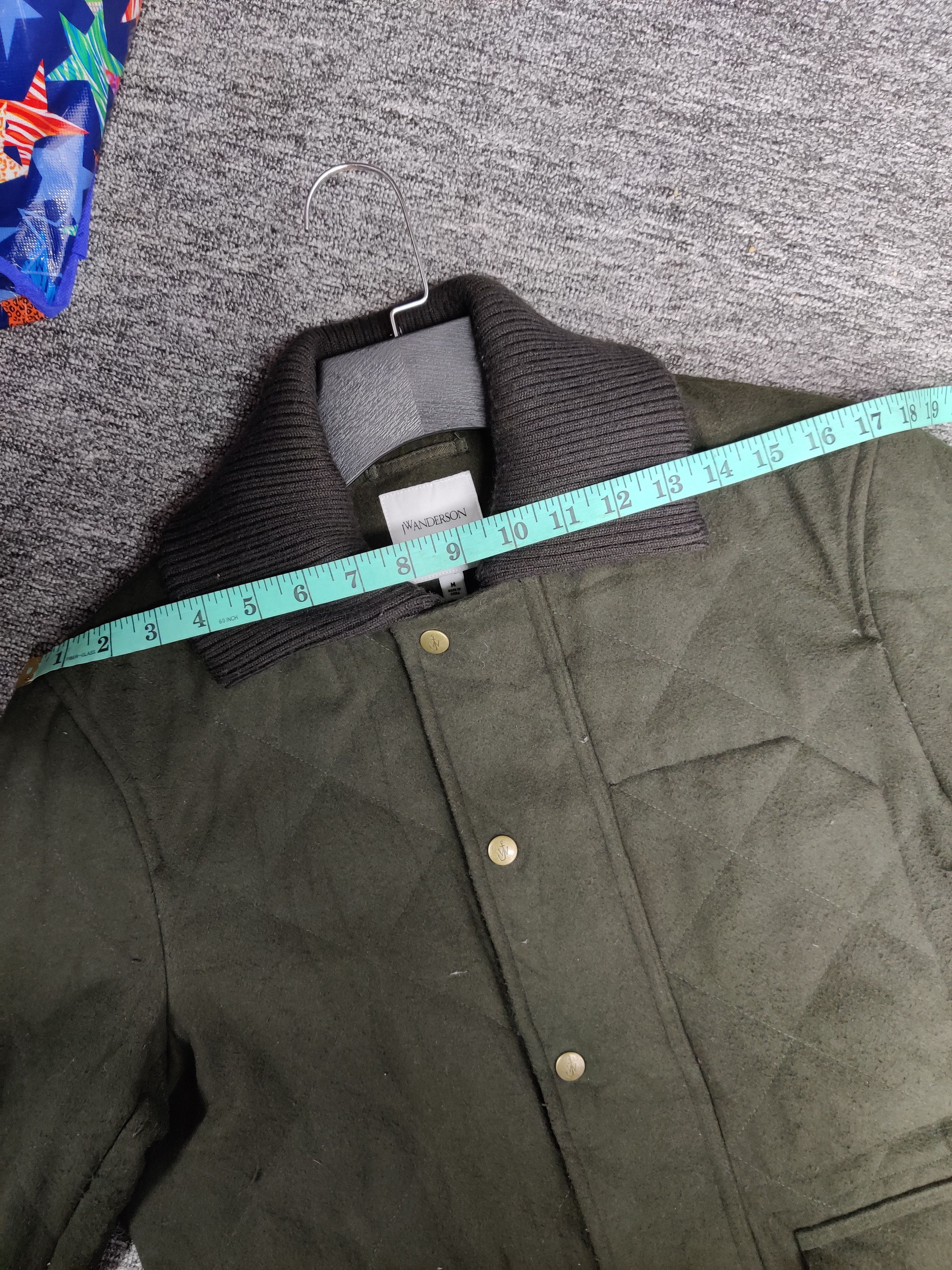 JW Anderson Nice ❗ AW17 JW Anderson Uniqlo Wool Quilted Jacket Size US M / EU 48-50 / 2 - 18 Thumbnail
