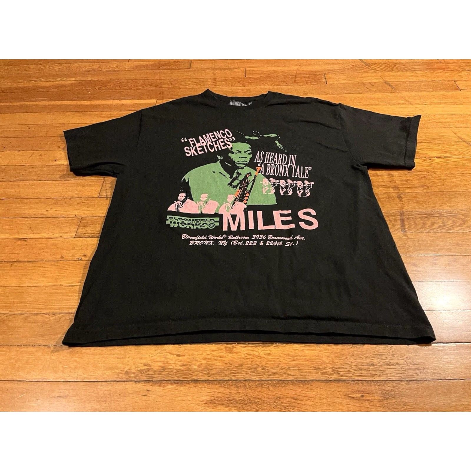 Vintage VINTAGE Miles Davis A Bronx Tale Shirt Men’s XL Black Size US XL / EU 56 / 4 - 2 Thumbnail