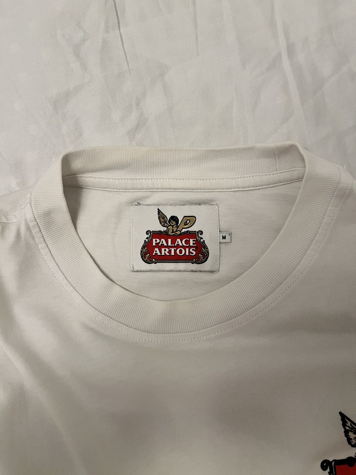 Palace Palace x Stella Artois White T-Shirt Size US M / EU 48-50 / 2 - 3 Thumbnail