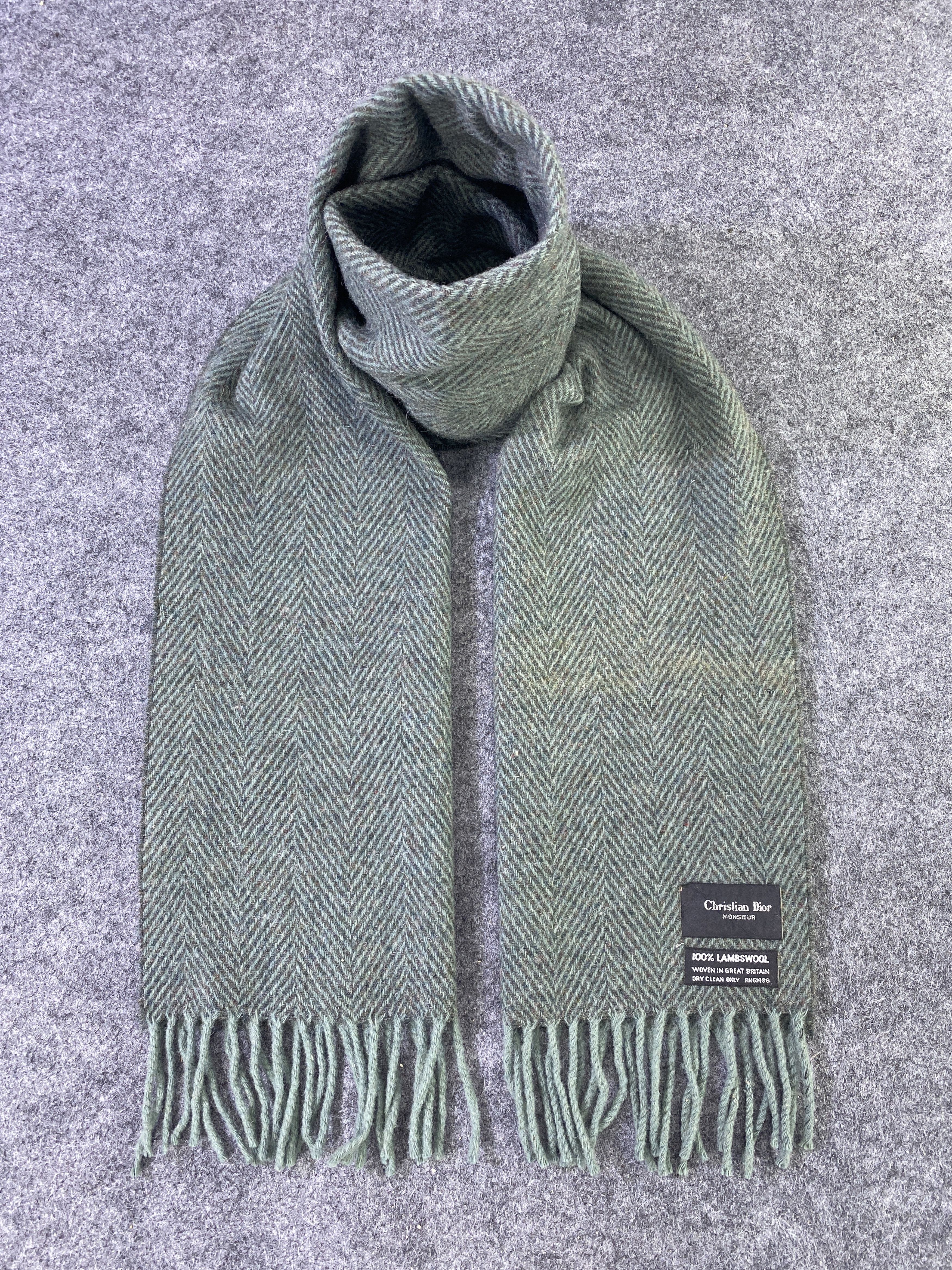 Christian Dior Monsieur Christian Dior Monsieur Scarf / Muffler / Neckwear -T697 Size ONE SIZE - 1 Thumbnail