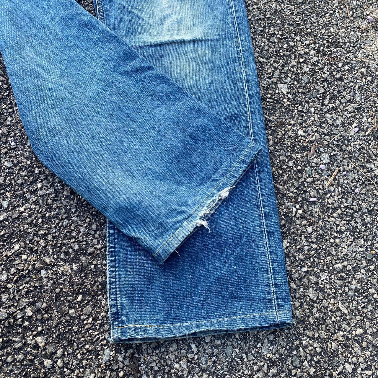 Kapital Vintage 90s Levis 503 Distressed Denim Size US 32 / EU 48 - 10 Thumbnail