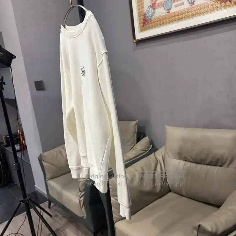Dior Dior White Cotton Women's Sweatshirt . Size S / US 4 / IT 40 - 3 Thumbnail